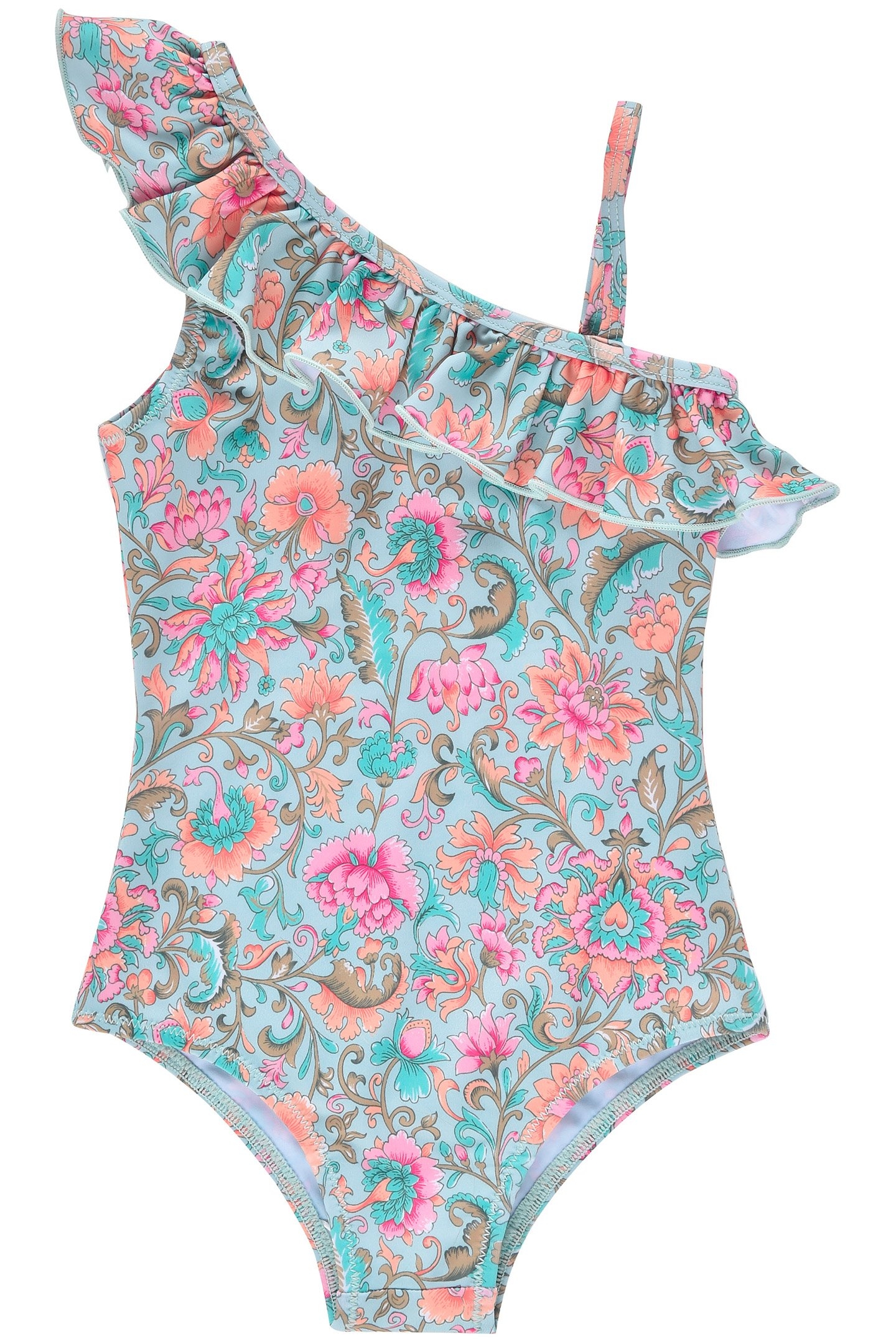 BATHING SUIT AUDREY WATER RIVER FLOWERS 1