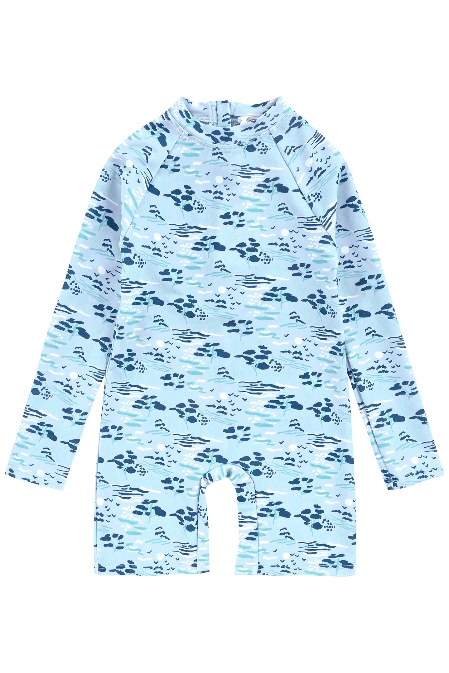 BATHING JUMPSUITS AMRIT BLUE PASTORAL FIELDS 2