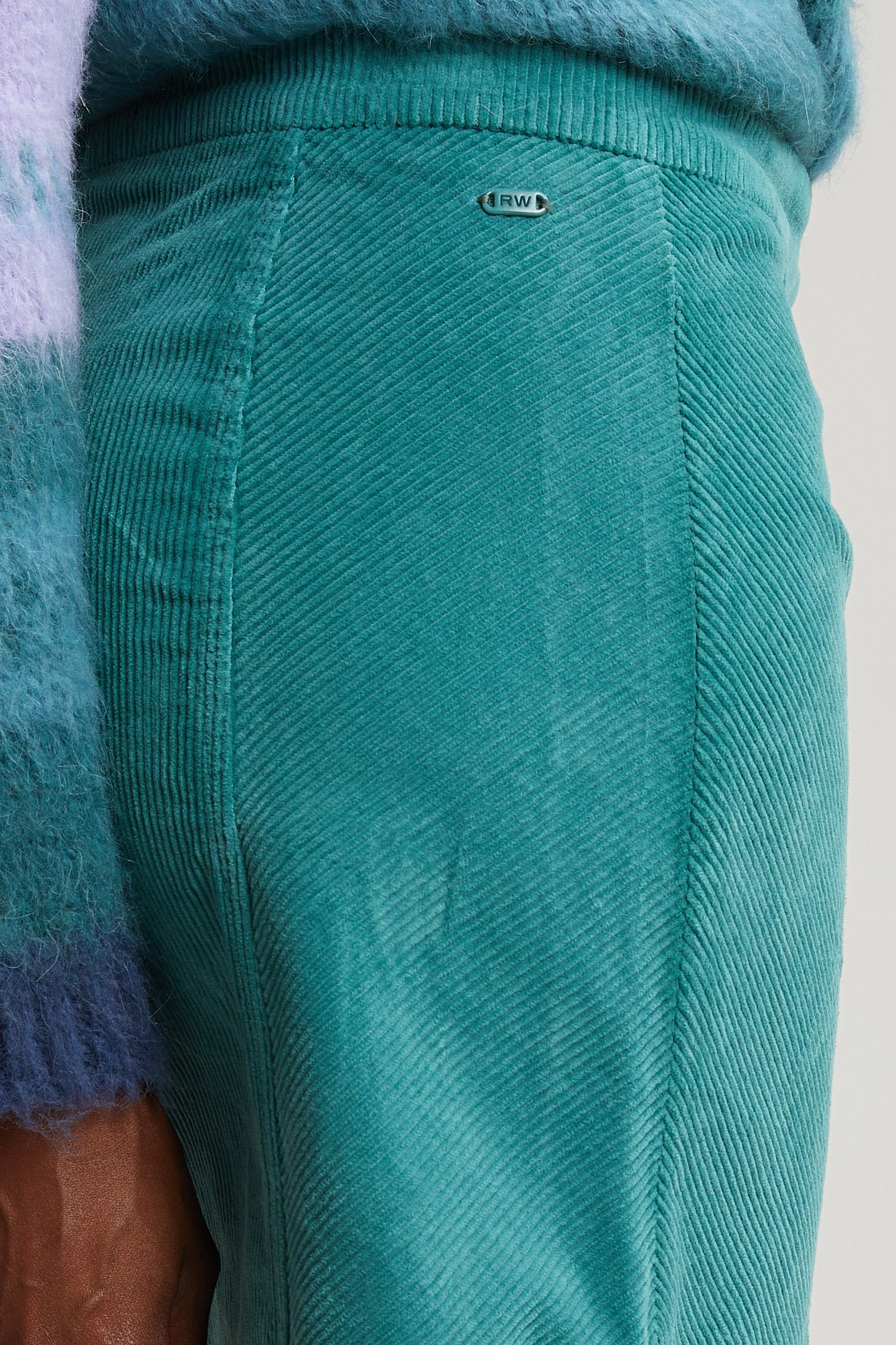 LAKE GREEN CORDUROY SHORT SKIRT 4