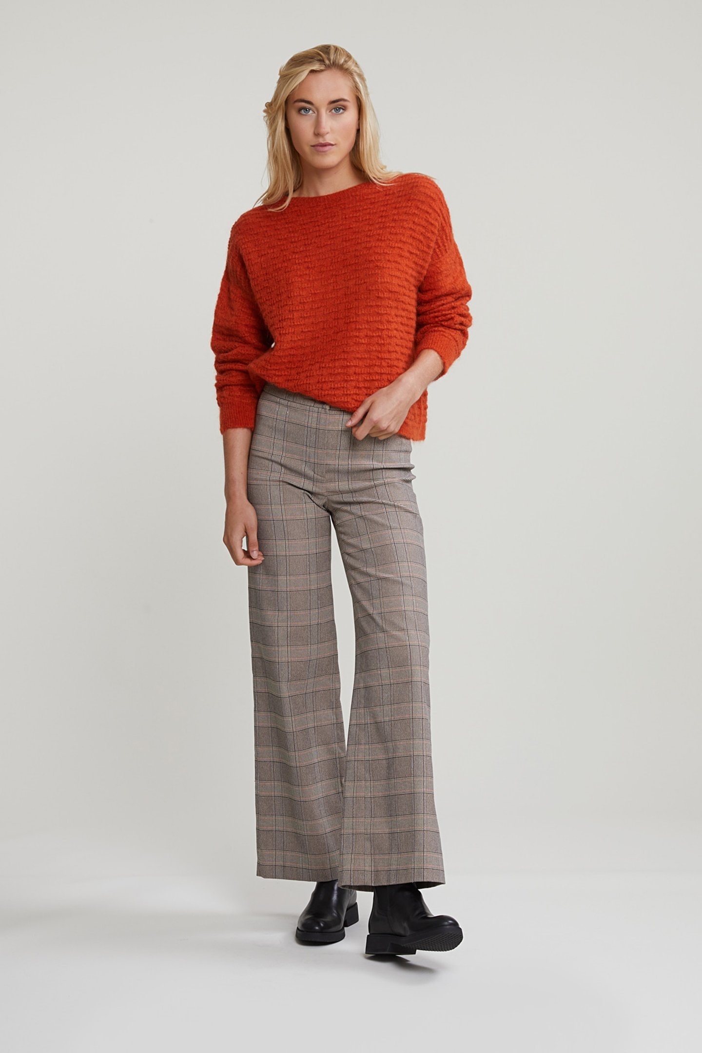 MULTI CLASSIC CHECKED PANTS 3