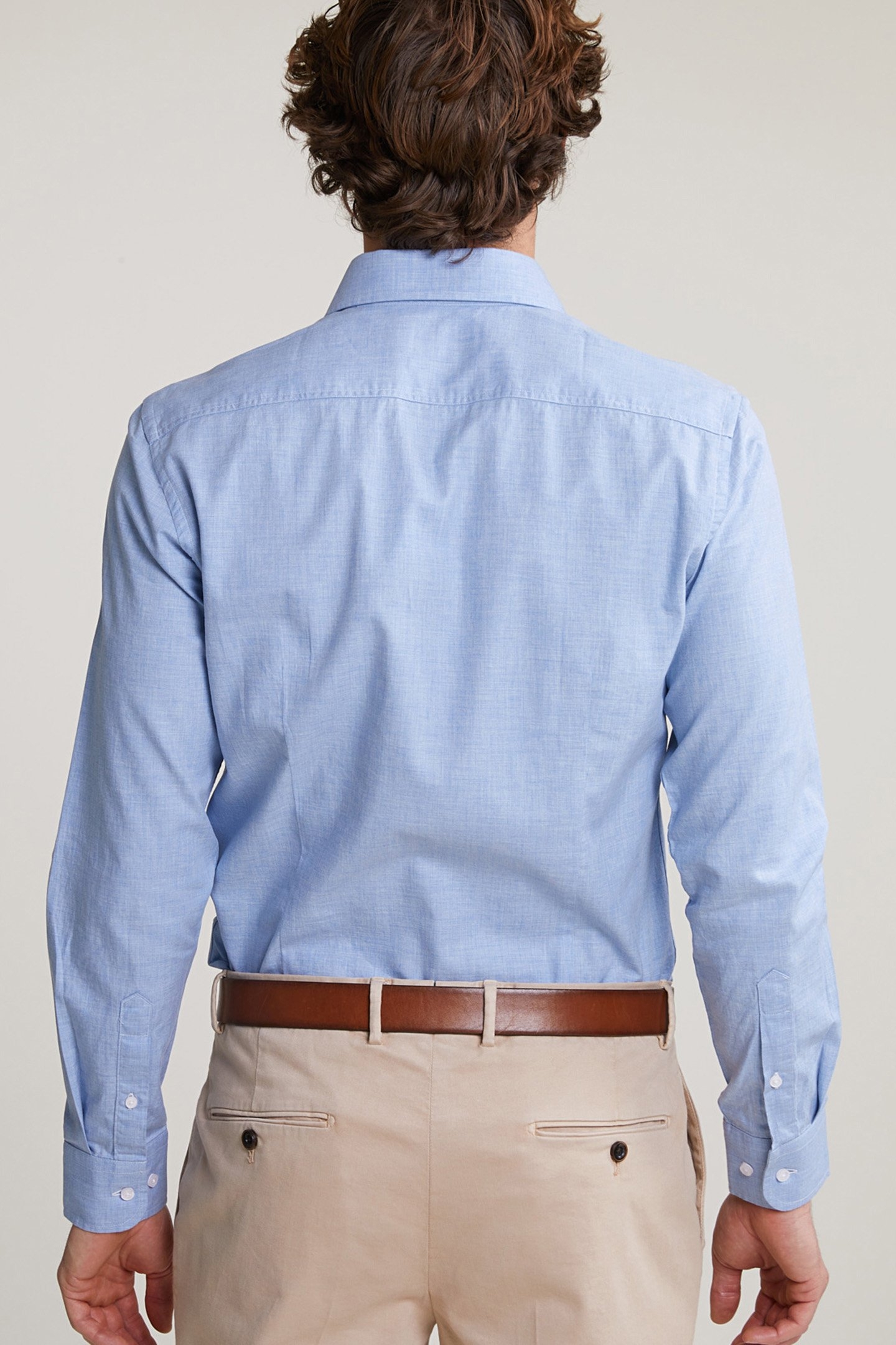 SLIM FIT UNI SHIRT BLUE 2