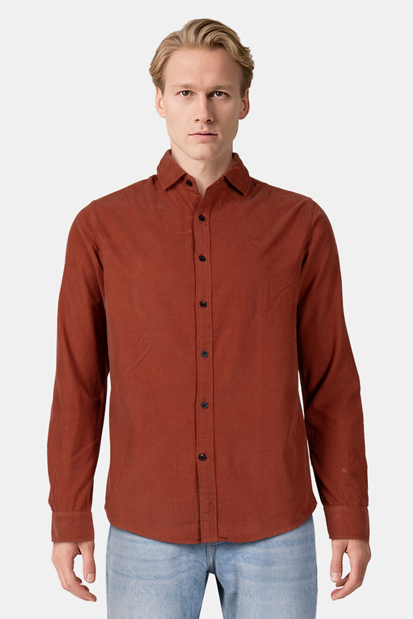DS_ROALD SHIRT RUSTIC BROWN 1