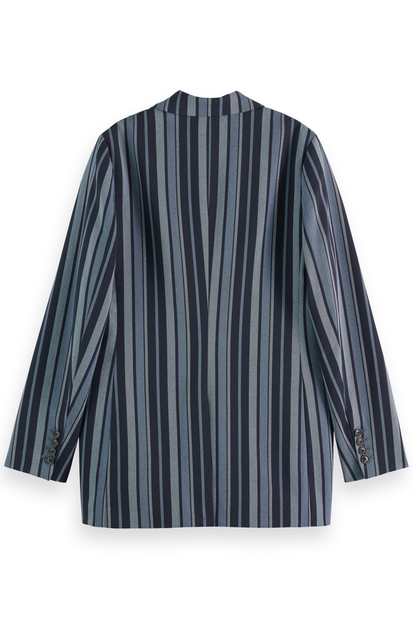 FITTED DB STRIPED BLAZER BLUE SCHOOL STRIPE 5