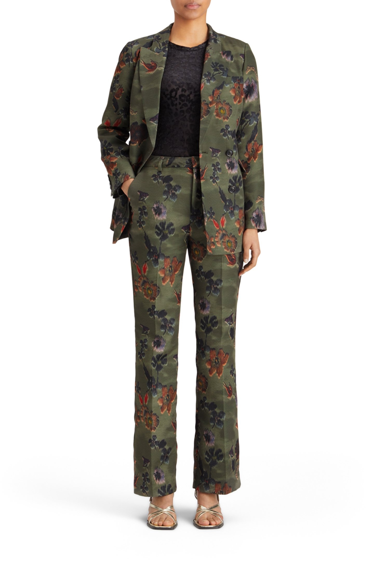 POETRY TAPESTRY DB BLAZER POETRY TAPESTRY MILITARY 3