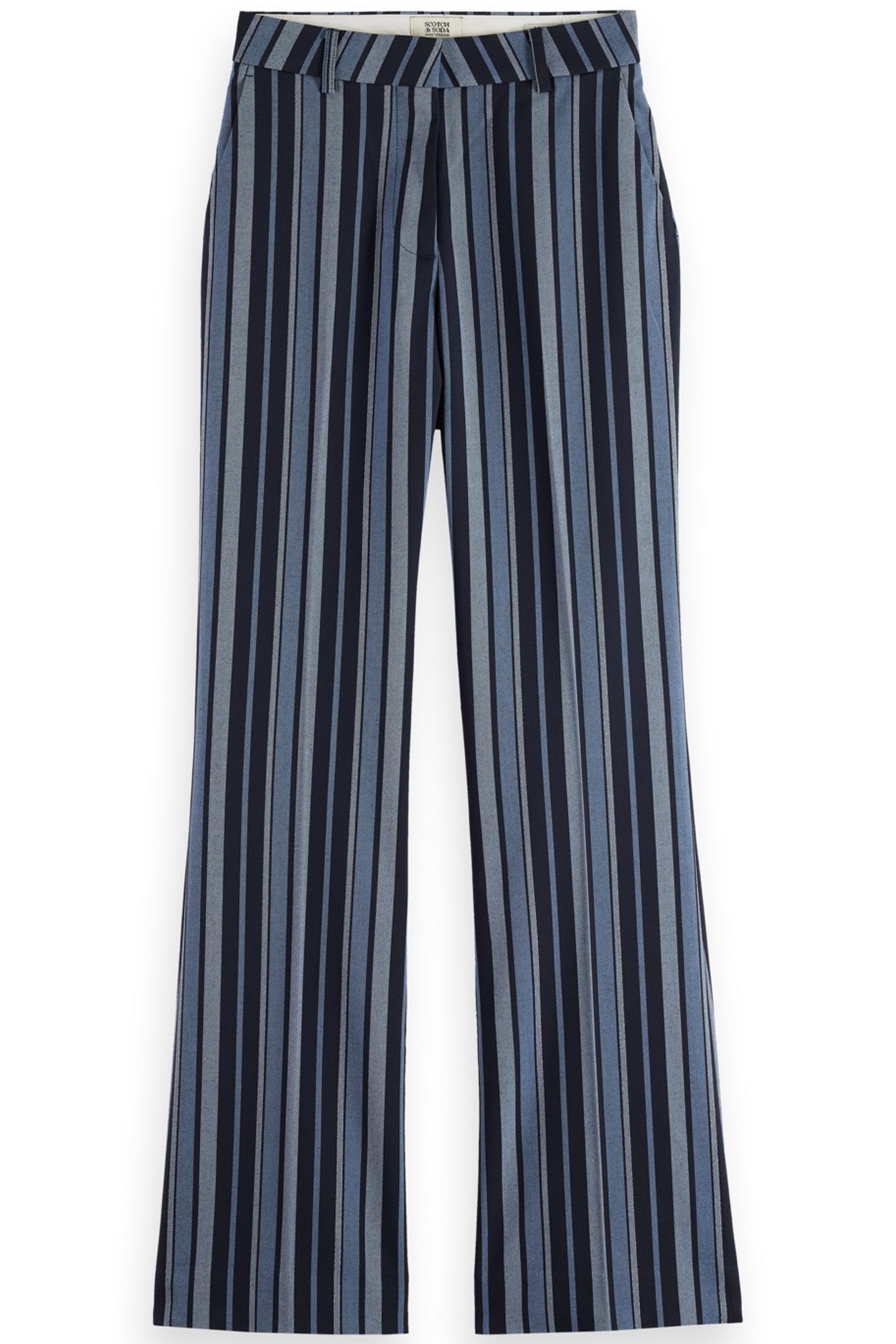 VIOLET KICK FLARE PANT BLUE SCHOOL STRIPE 5