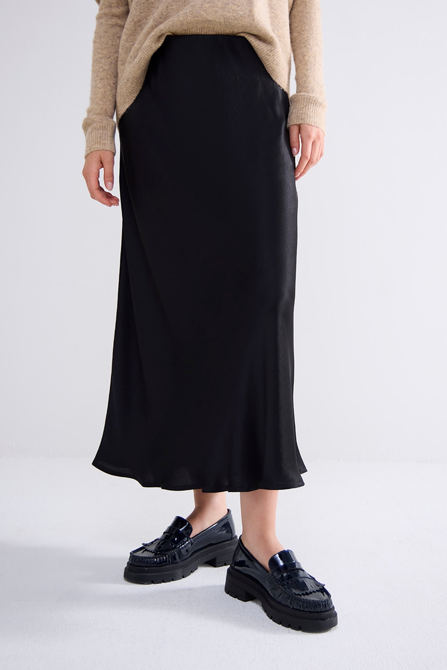SKIRT HEAVY SILKY TOUCH BLACK 1