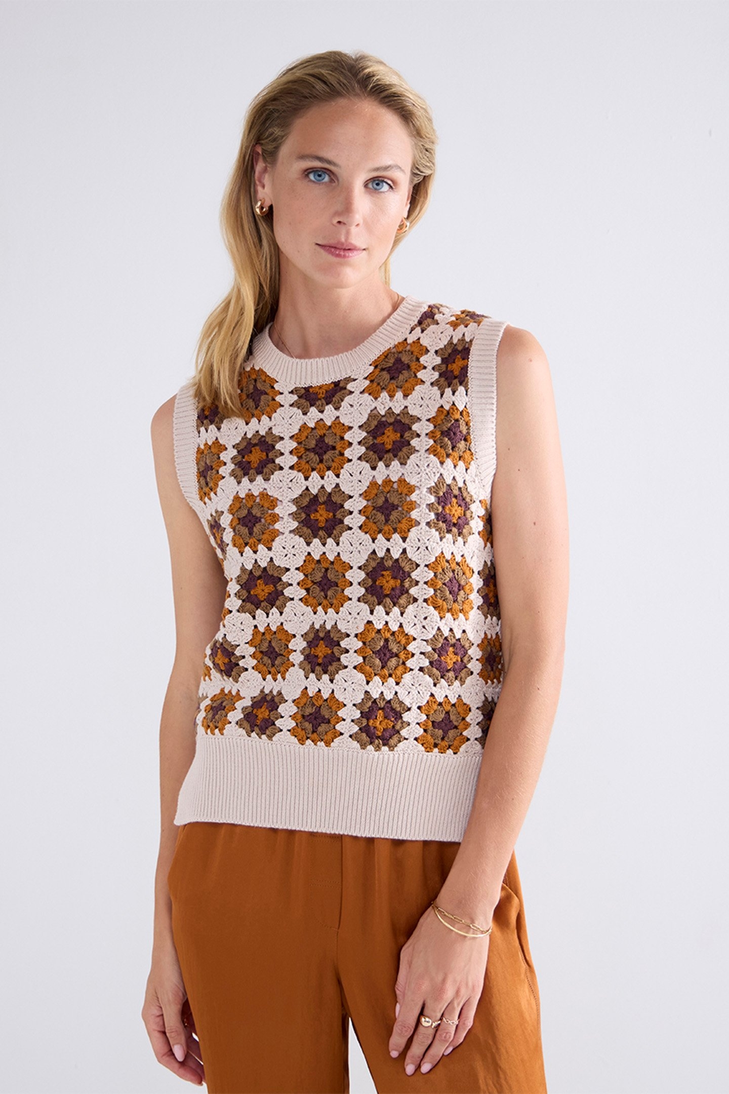 SPENCER COTTON CROCTHET MULTICOLOUR 1