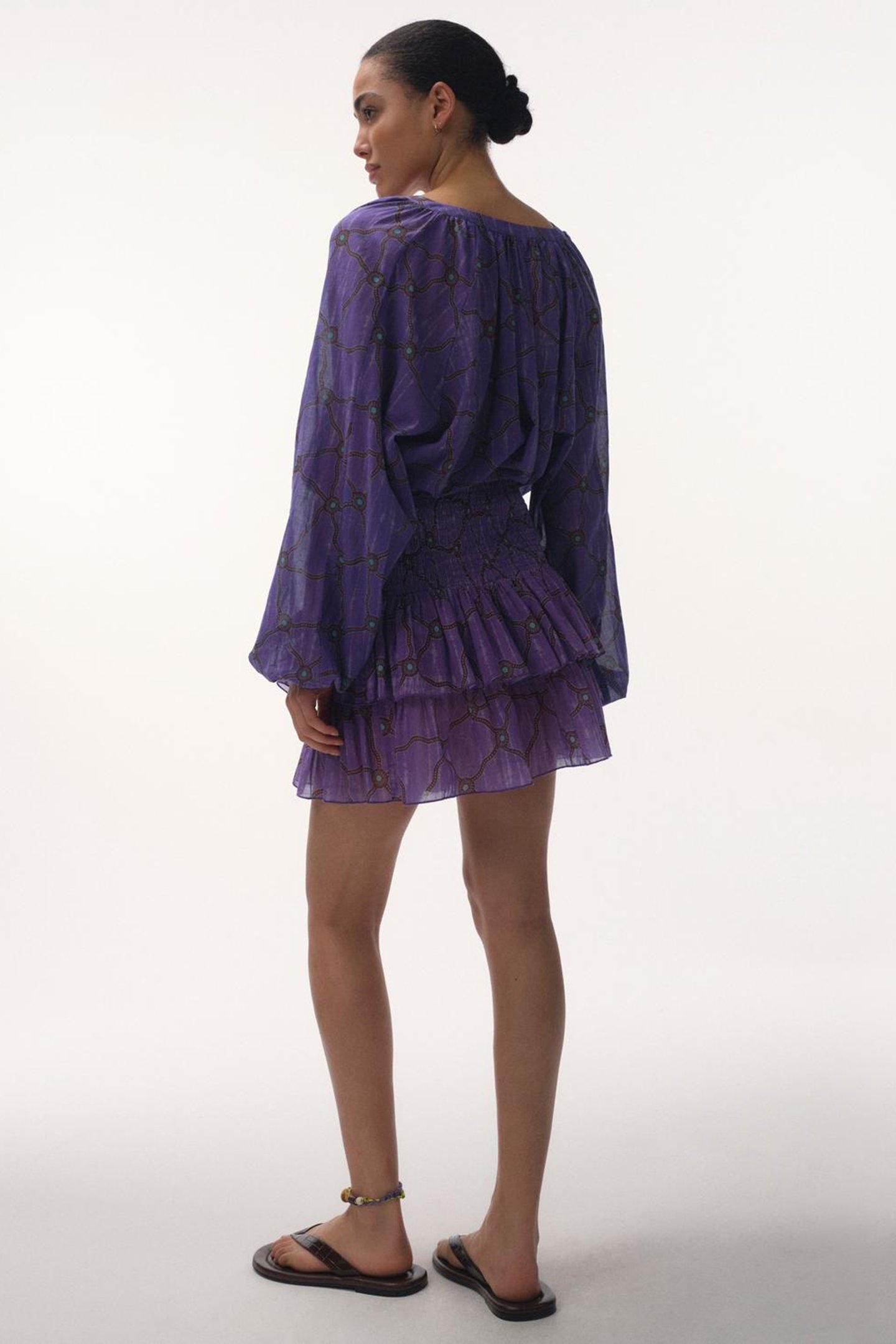 VIVIAN SKIRT PURPLE 2