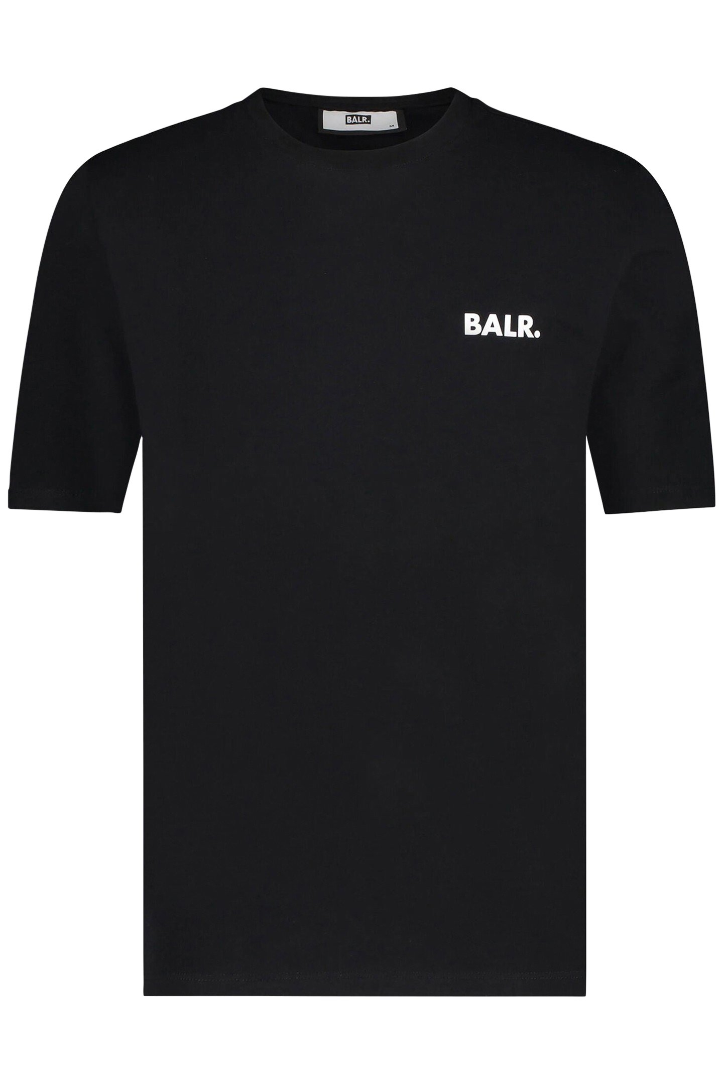 ATHLETIC SMALL BRANDED CHEST T-SHIRT JET BLACK 4