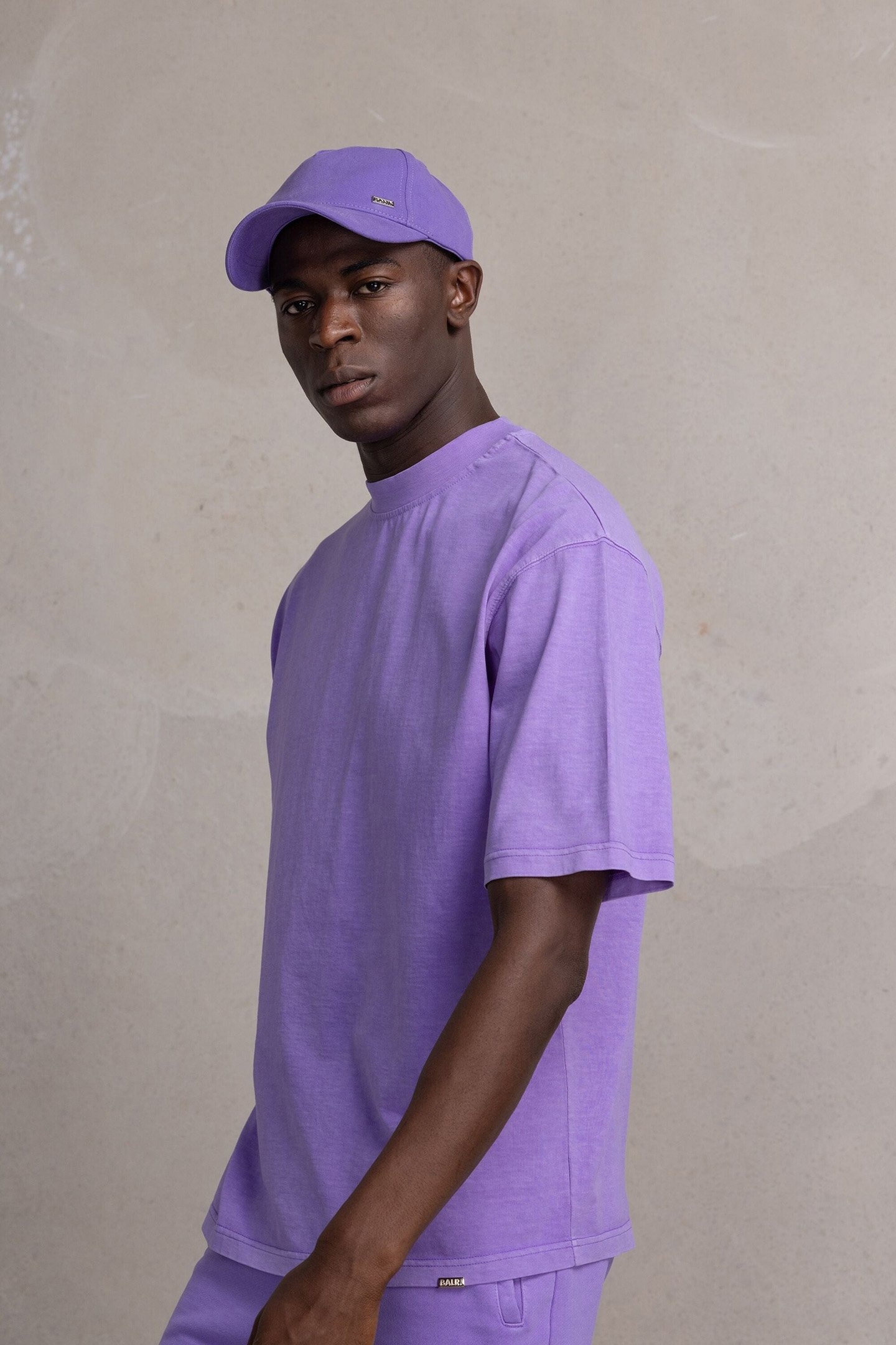 BLANKS BOX T-SHIRT PAISLEY PURPLE WASHED 4