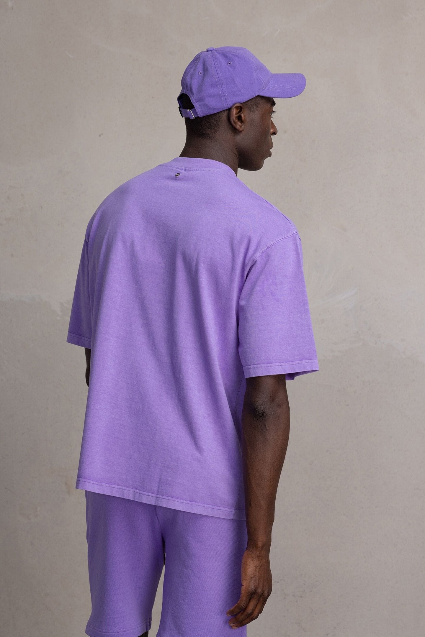 BLANKS BOX T-SHIRT PAISLEY PURPLE WASHED 2