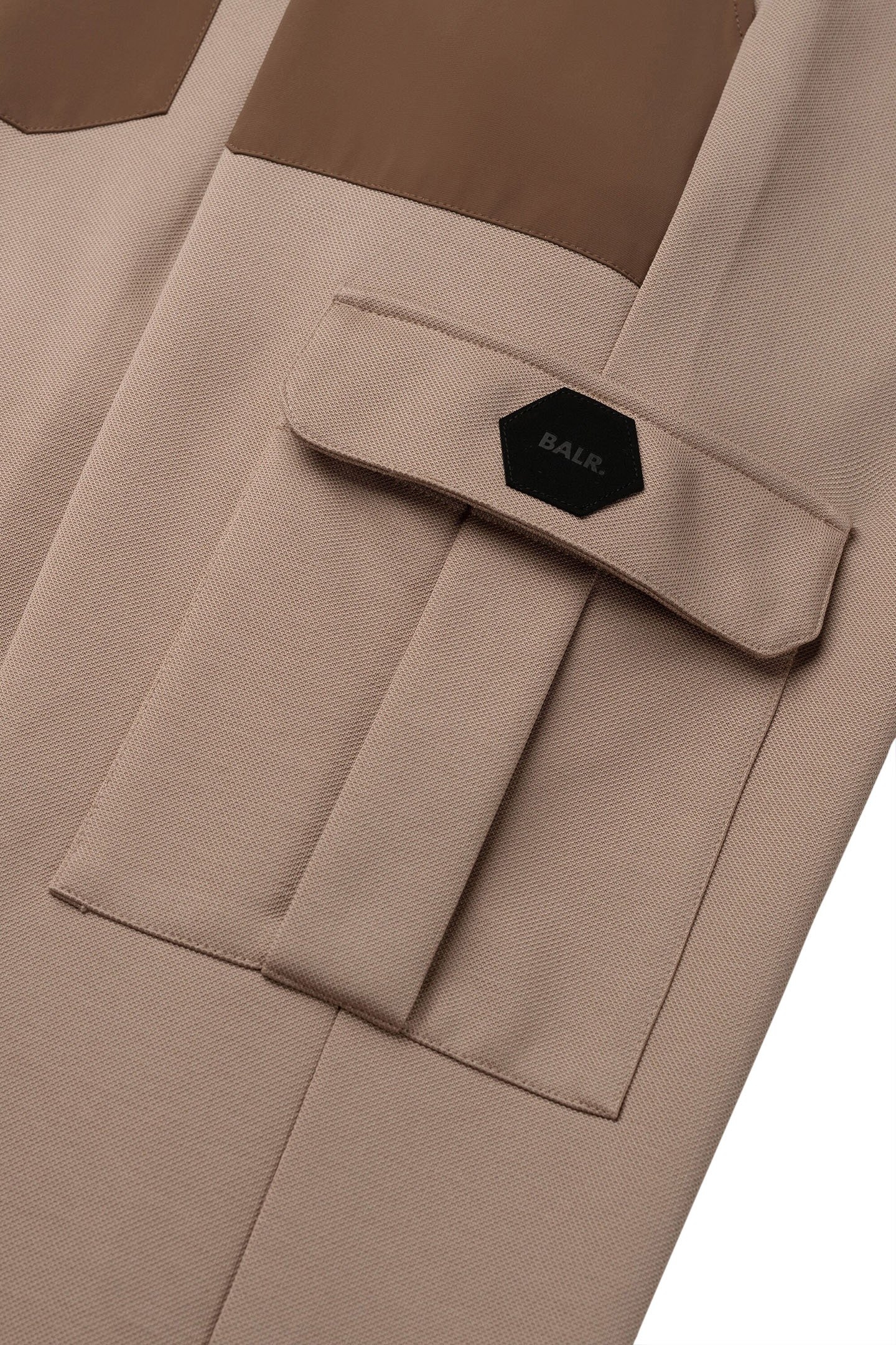 Q+ REGULAR FIT CARGO PANTS WARM TAUPE 6