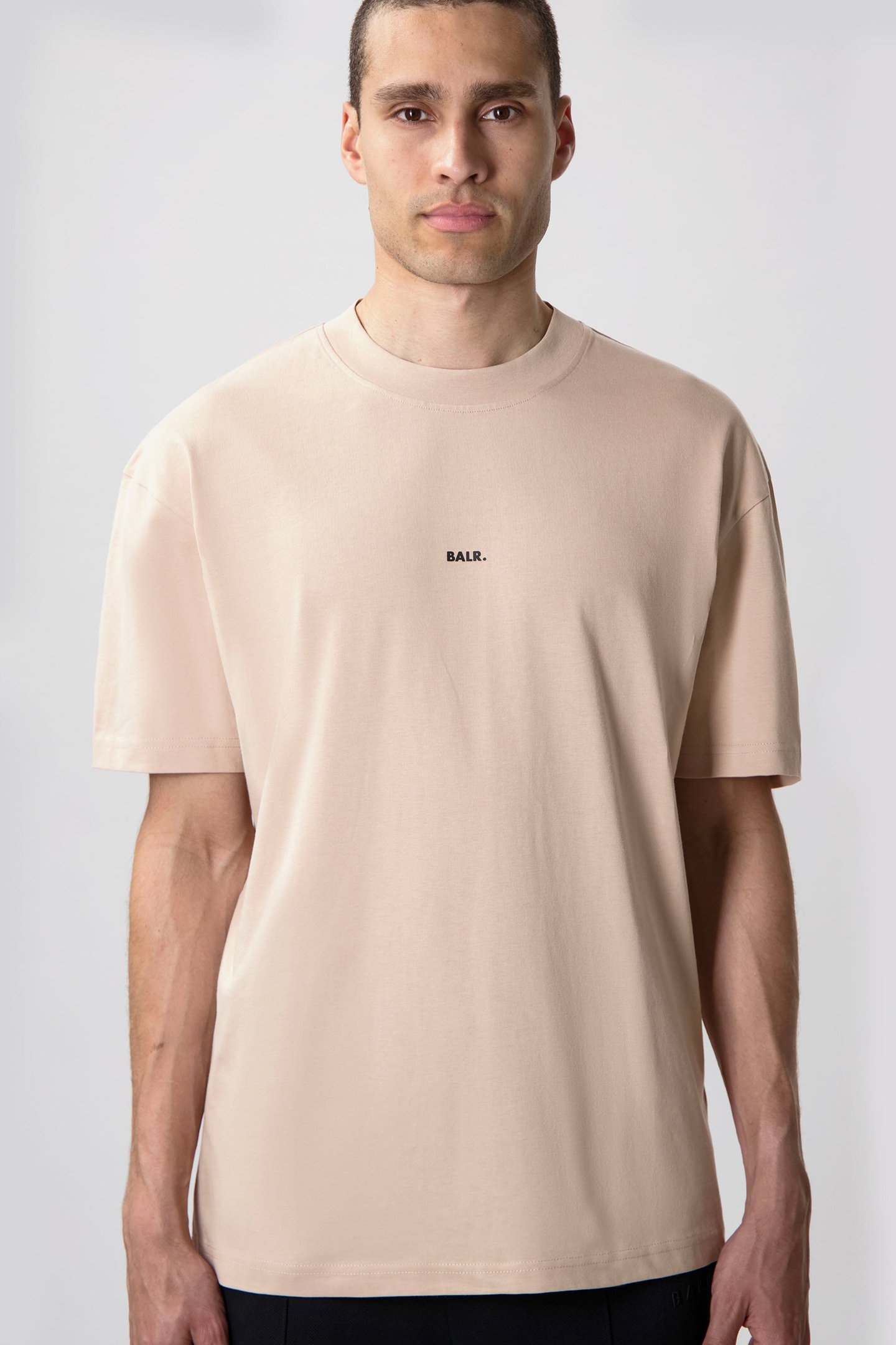 BRAND BOX FIT T-SHIRT SESAME 1