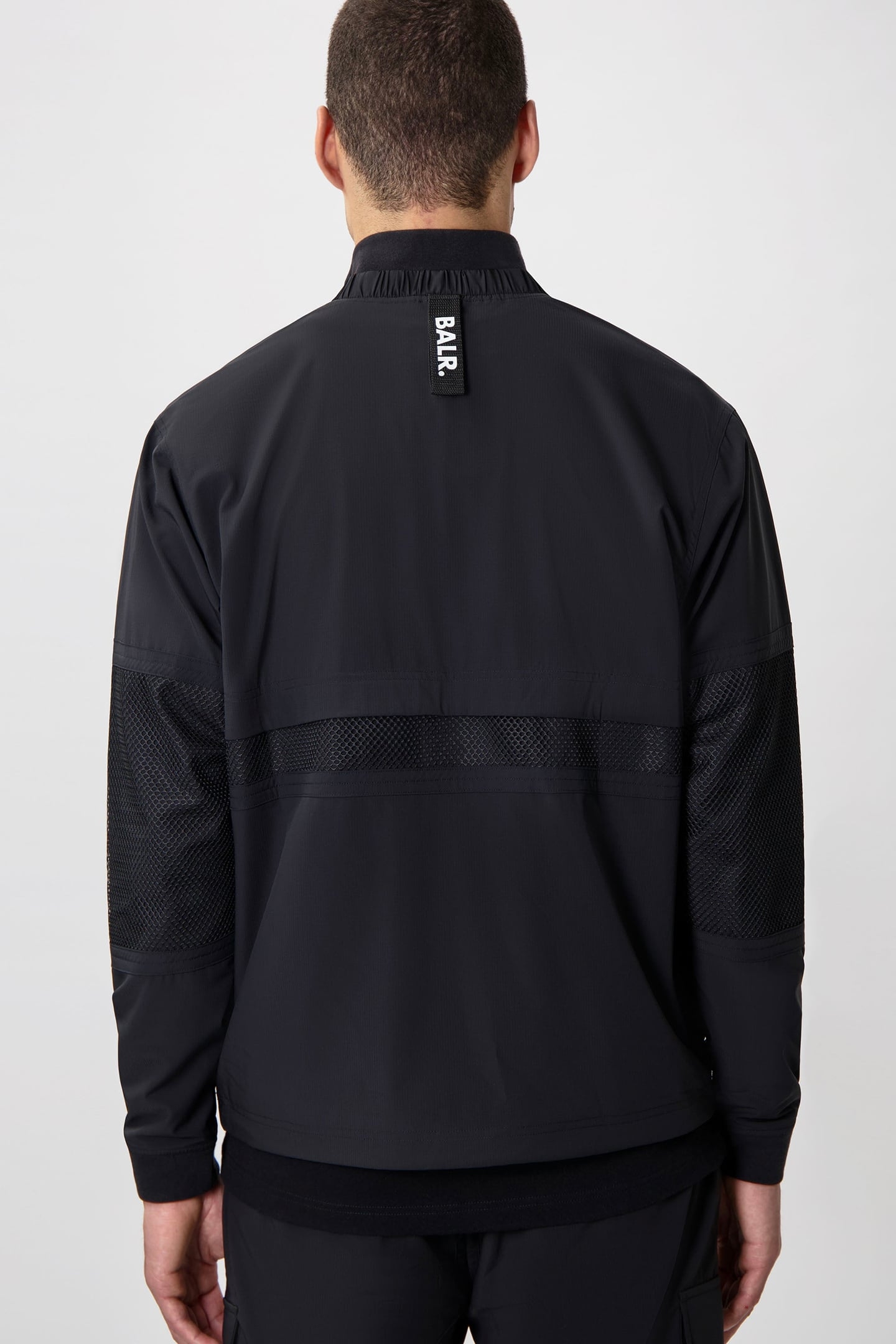 HEXLINE REGULAR FIT TRACK JACKET JET BLACK 2