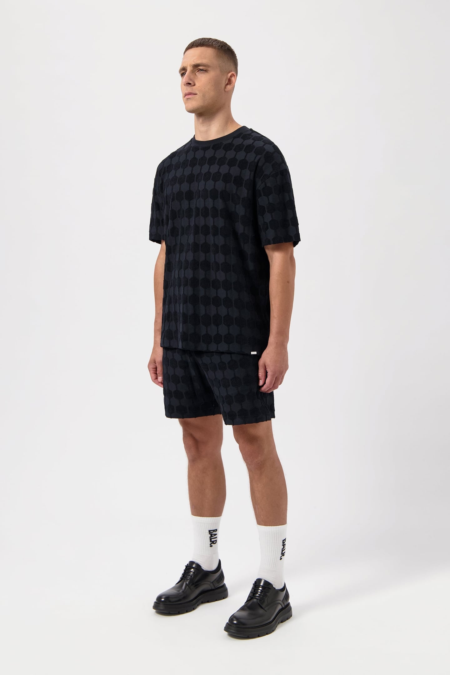 TERRY BOX T-SHIRT JET BLACK 5