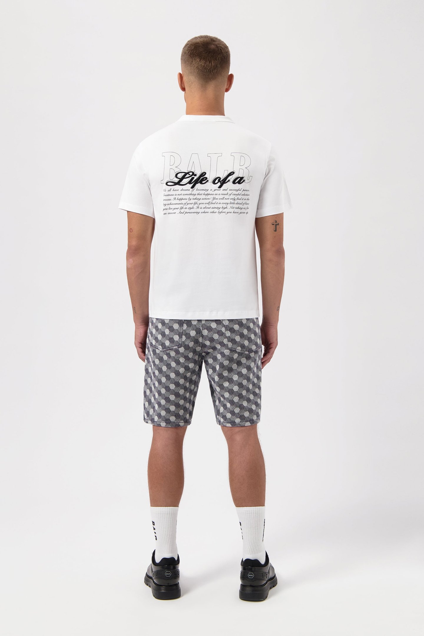SCRIPT T-SHIRT BRIGHT WHITE 3