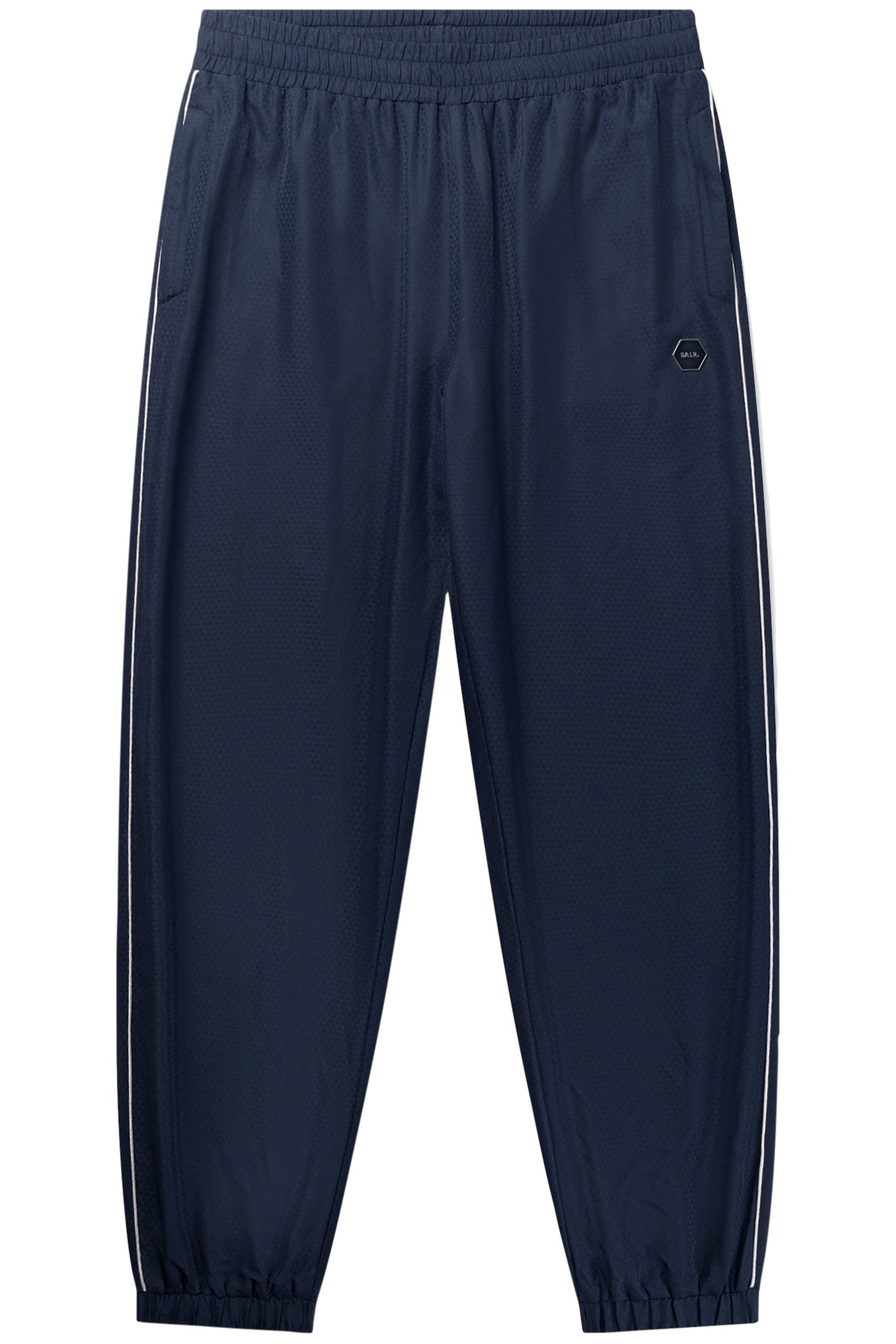 JACQUARD RELAXED TRACK PANTS SPACE NAVY 3