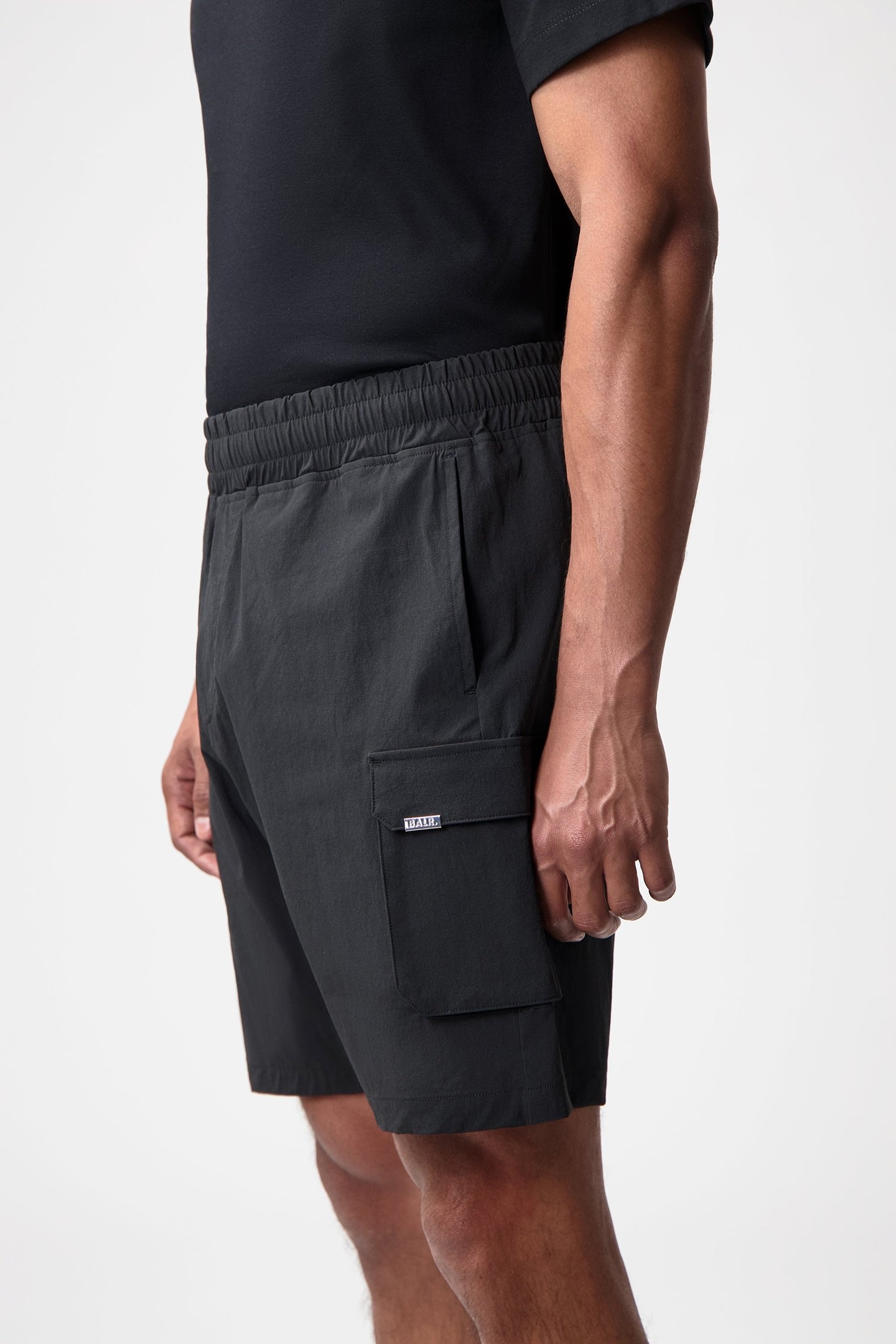 TECH CARGO SHORTS JET BLACK 5