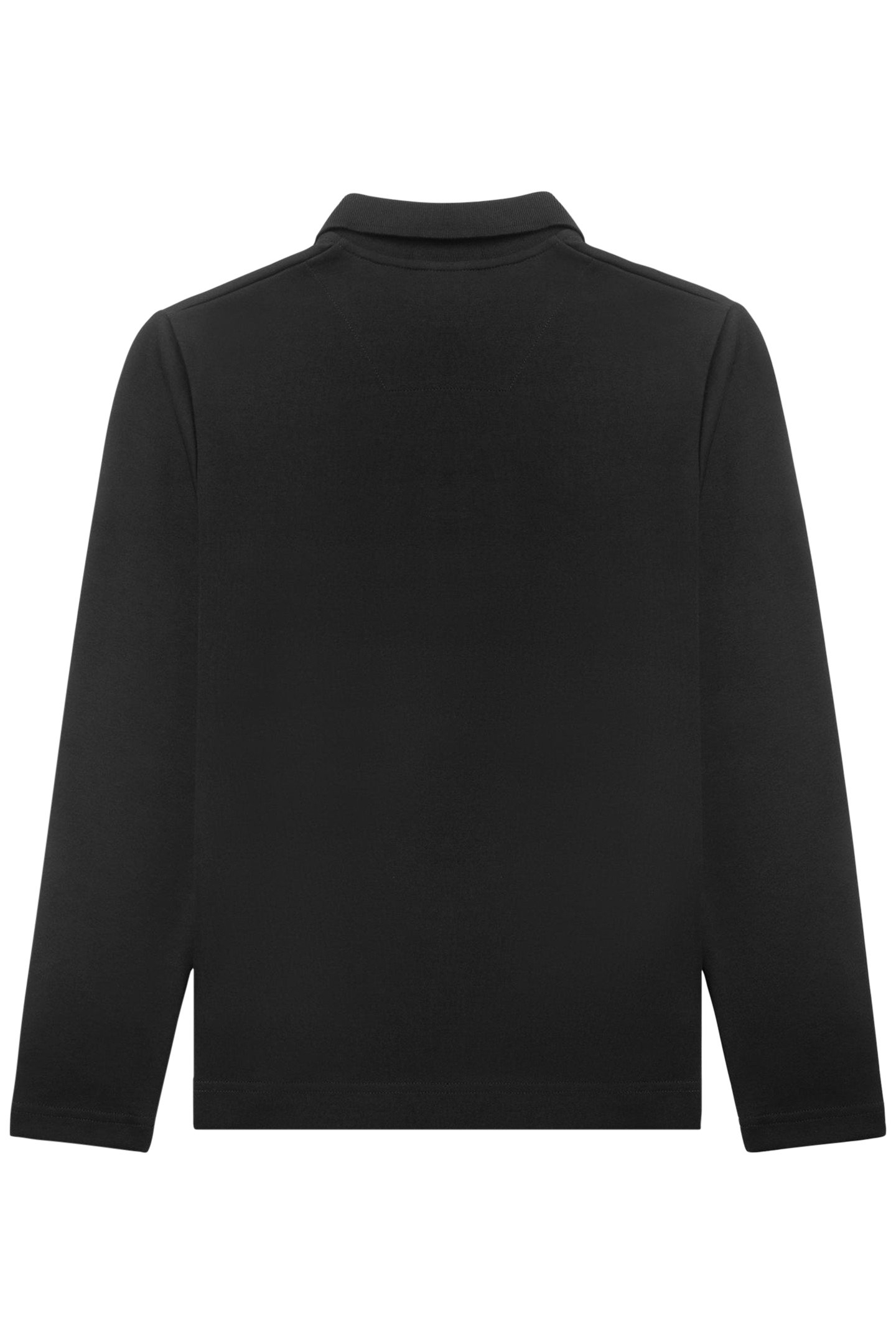 BALR. X FIVE LONGSLEEVE POLO JET BLACK 2