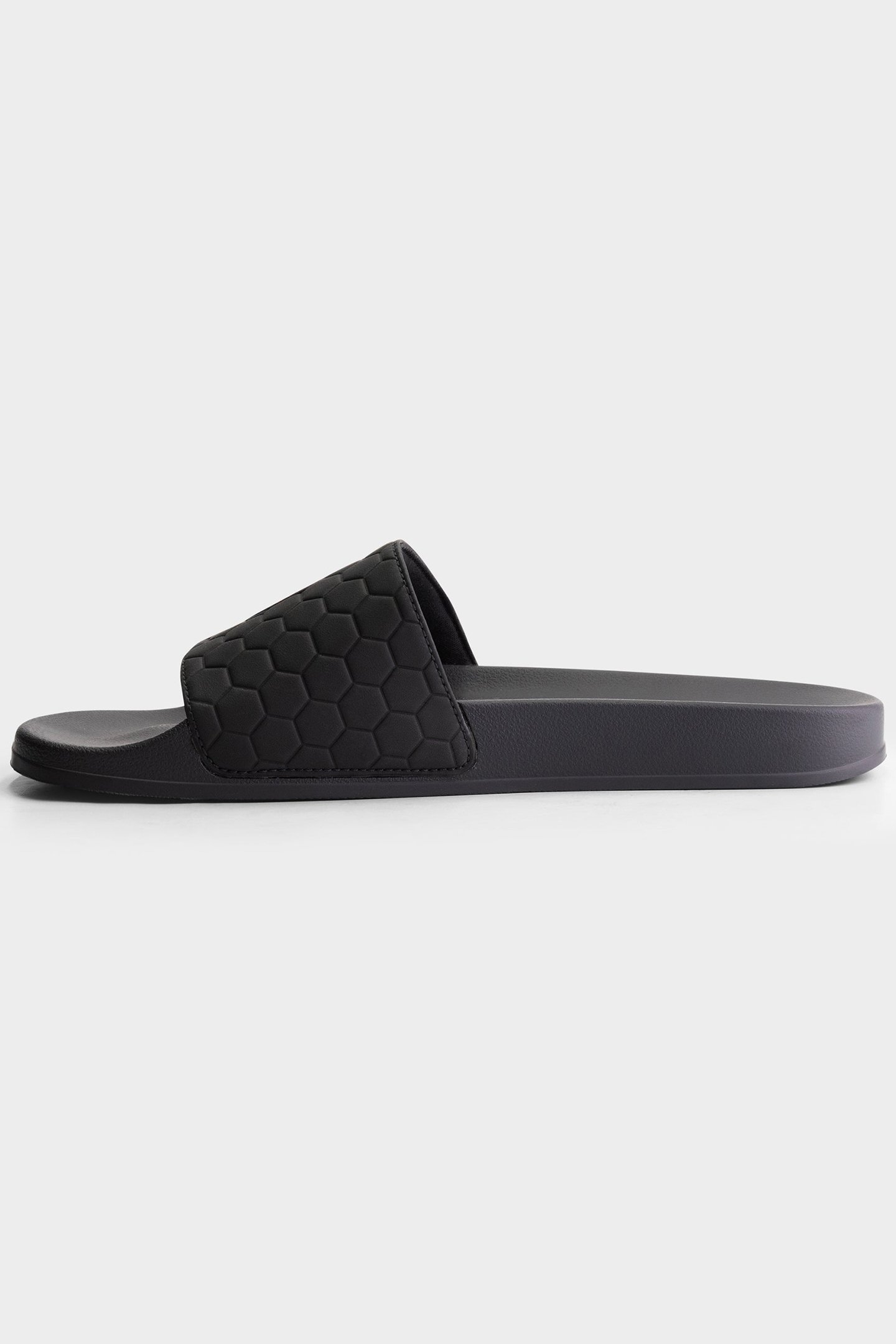 UNISEX BALR. X FIVE SLIDER JET BLACK 5
