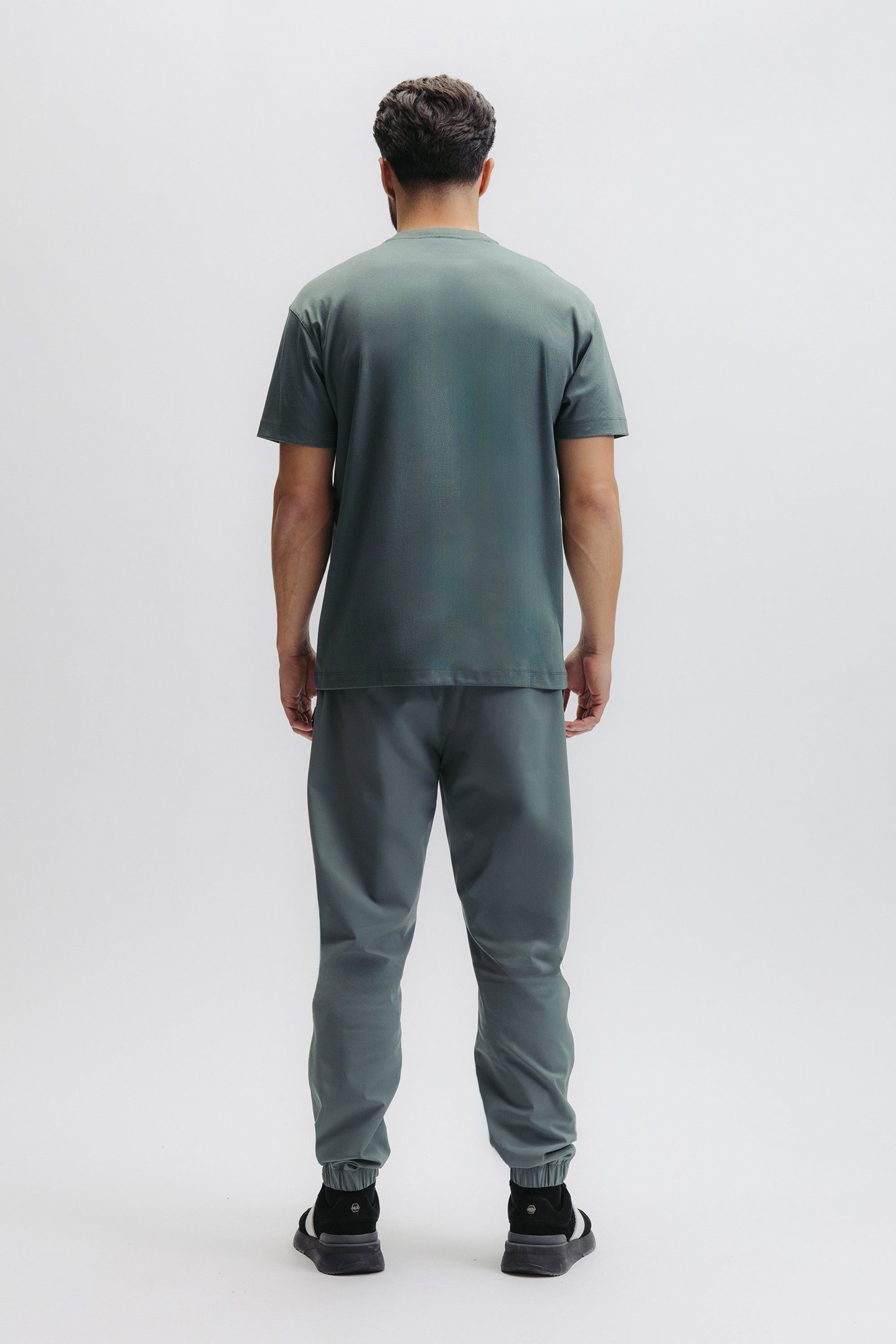HEX-SERIES MERCERIZED T-SHIRT BALSAM GREEN 2