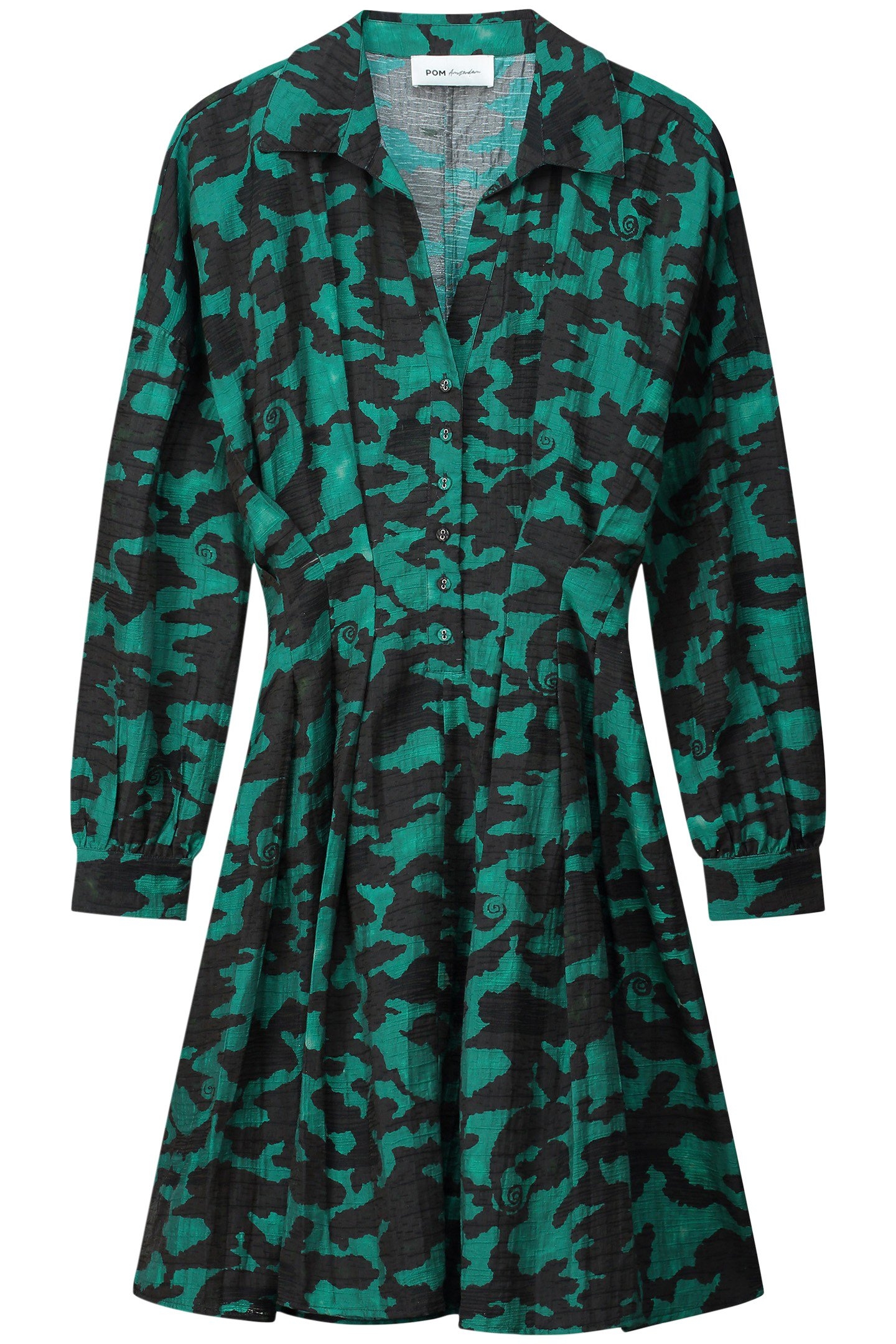 DRESS - CAMO TEAL GREEN 3