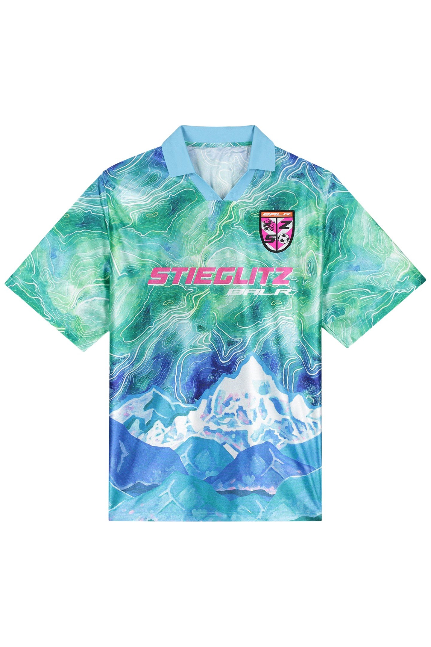 PIEN FOOTBALL JERSEY BLUE/GREEN 1