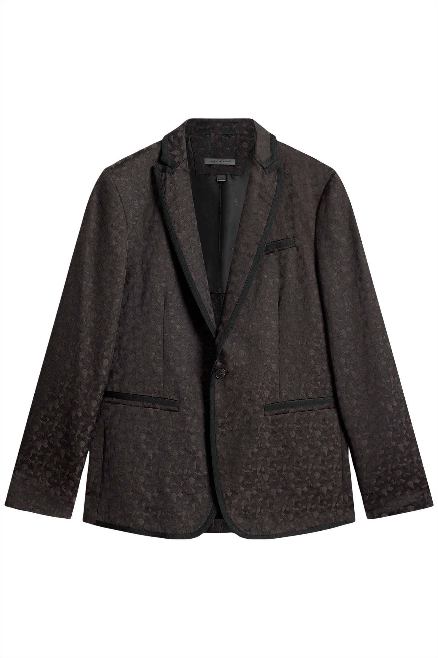 SLIM FIR BTN FRONT CLOSURE JACKET WITH S EBONY 2