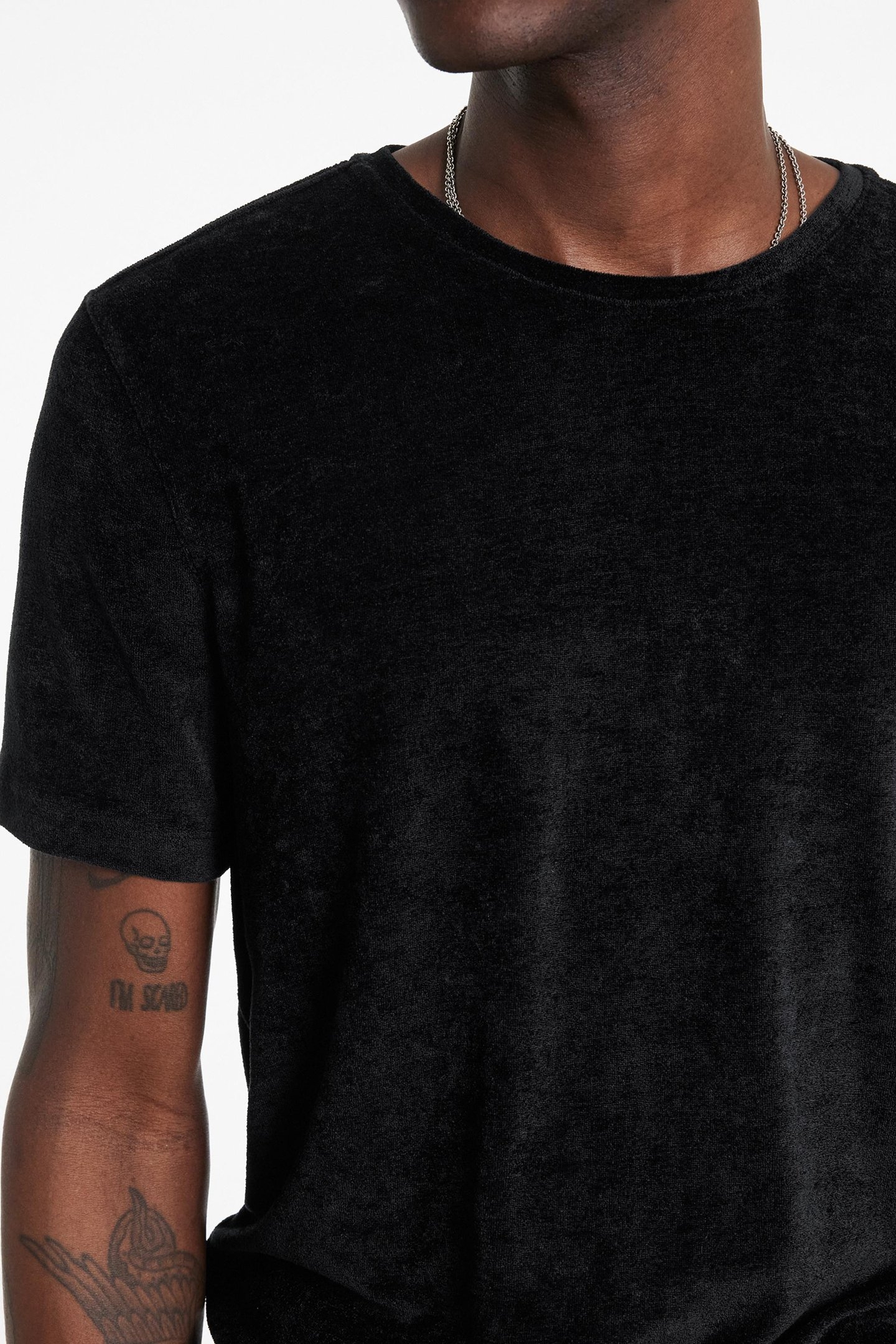 CAMINHA REGULAR FIT SS CREW WITH SHOULDE BLACK 3