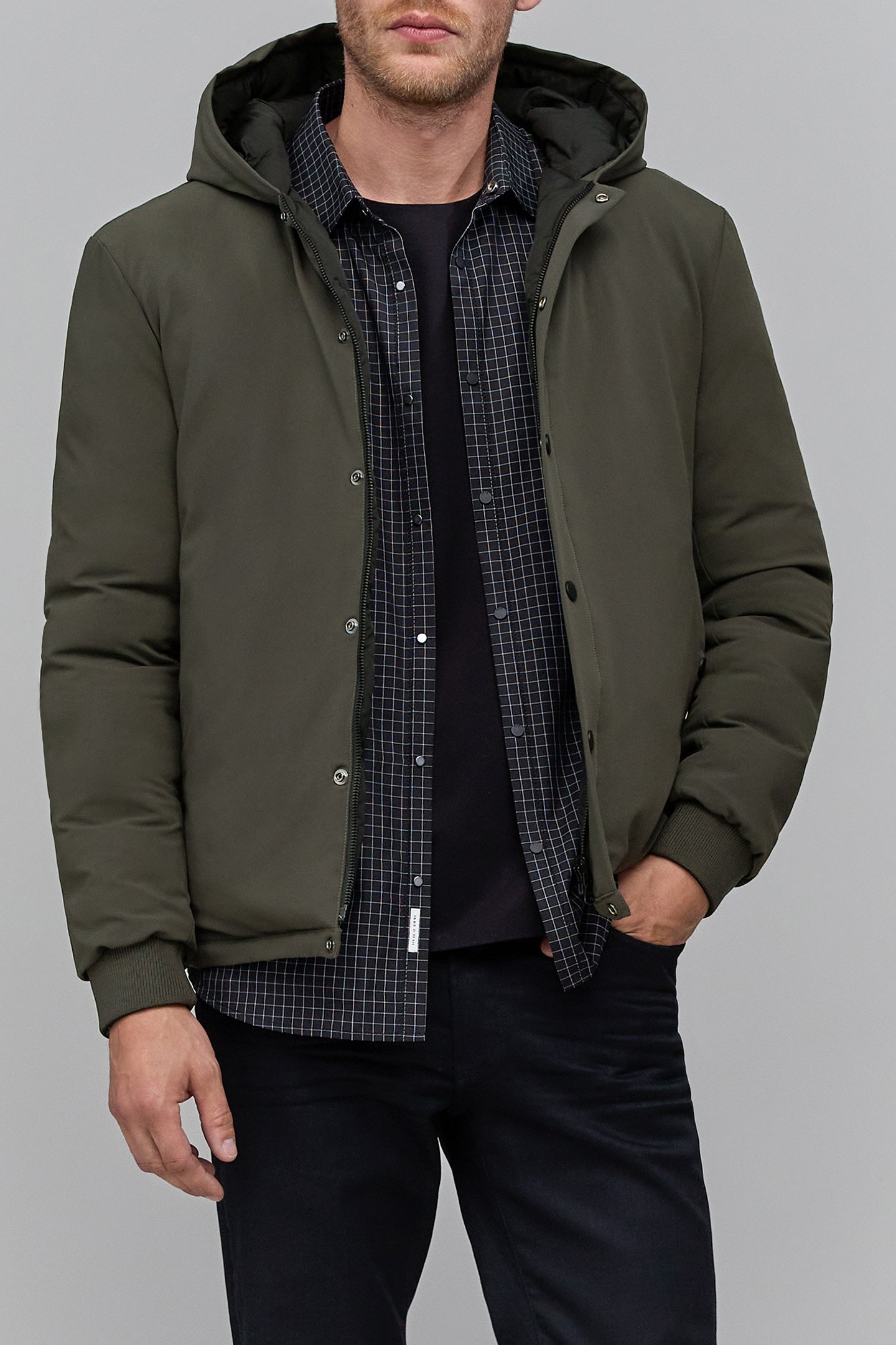 KHAKI NYLON GRANITE UNDERCOAT 3