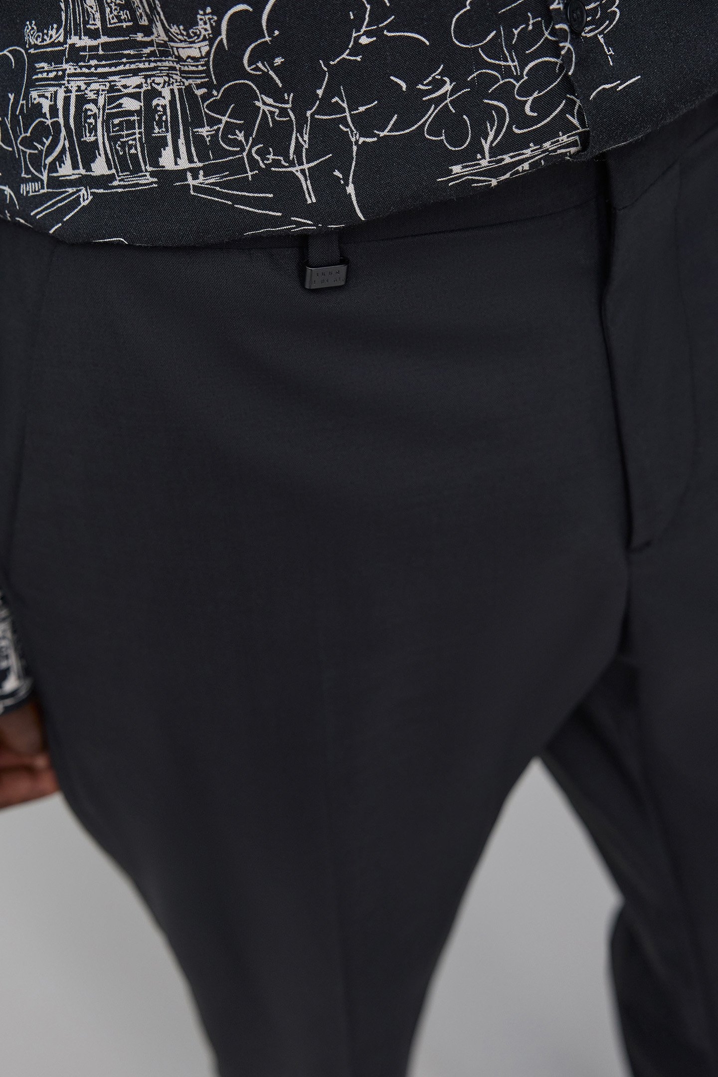 PURE EDITION-BLACK SUIT TROUSERS 5