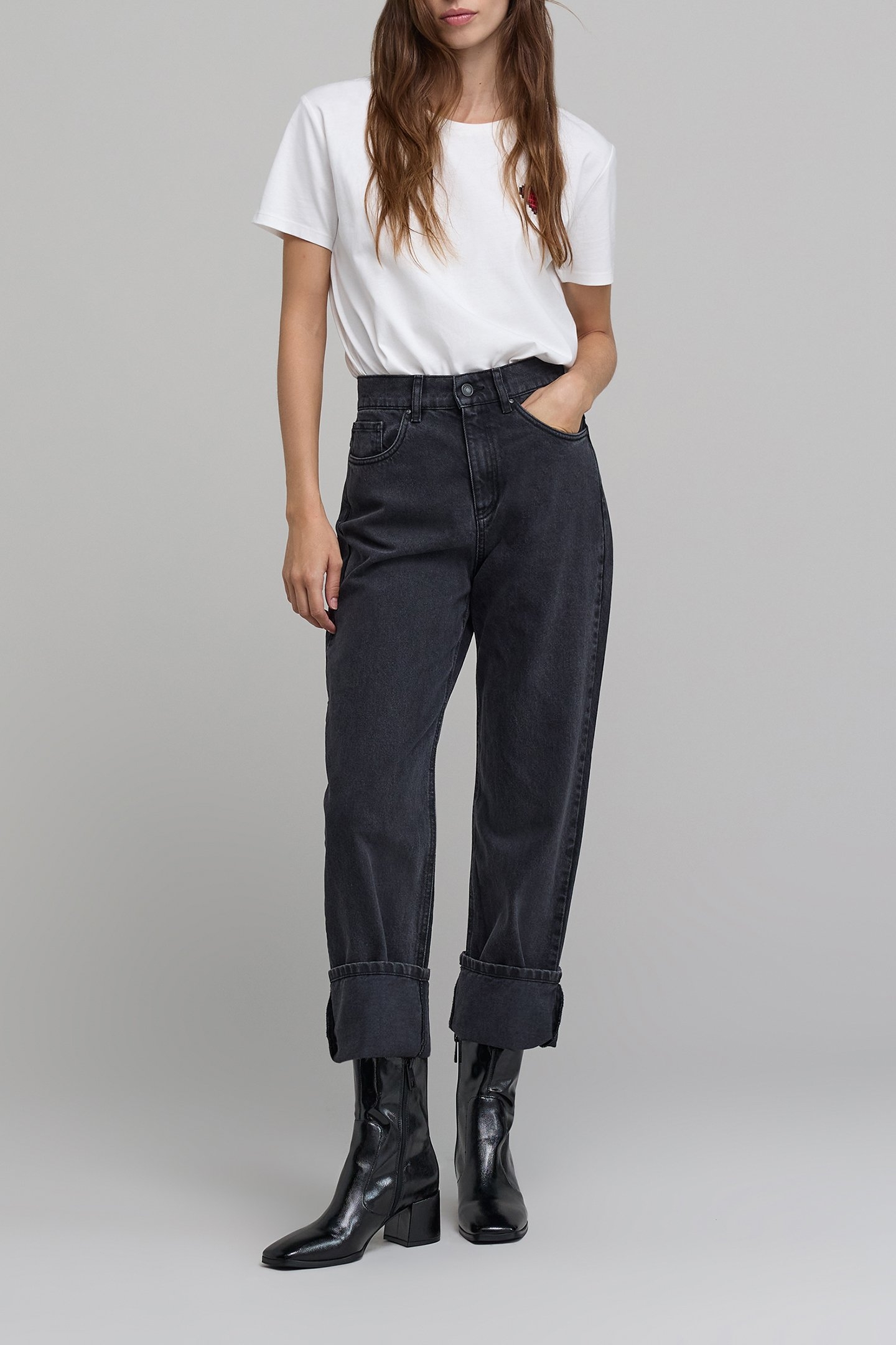 ANTHRACITE MAXI BOYFRIEND JEANS 3