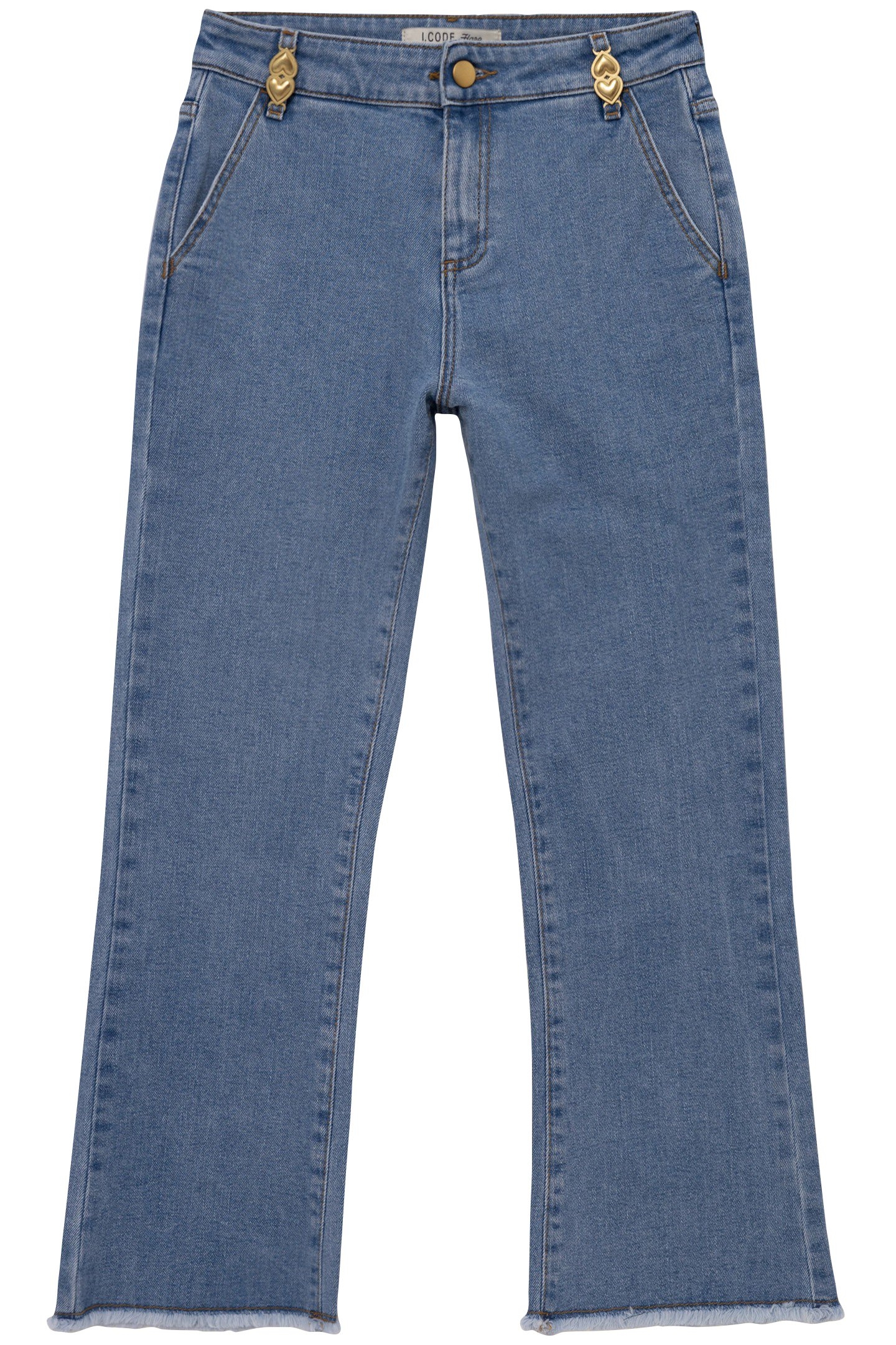 AUTHENTIC BLUE FLARED JEANS 2