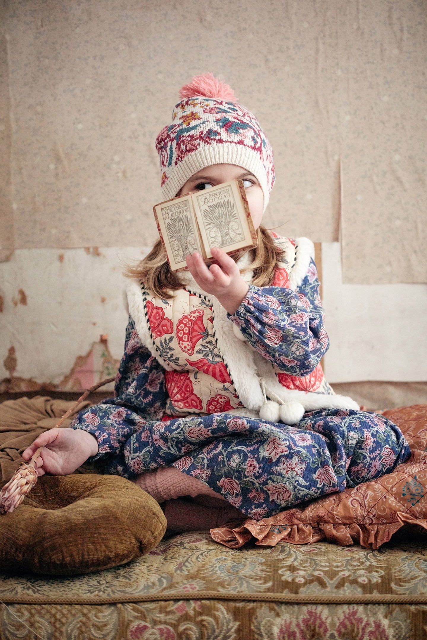 DRESS VEXA BLUE WILD FLOWERS 7