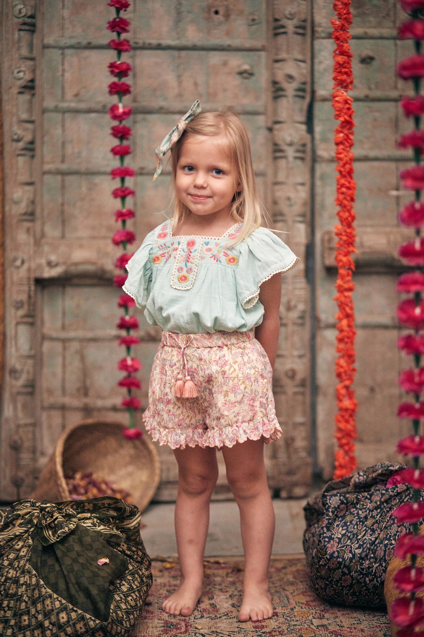 SHORTS VALLALOID CREAM PADMA MUDRA 1