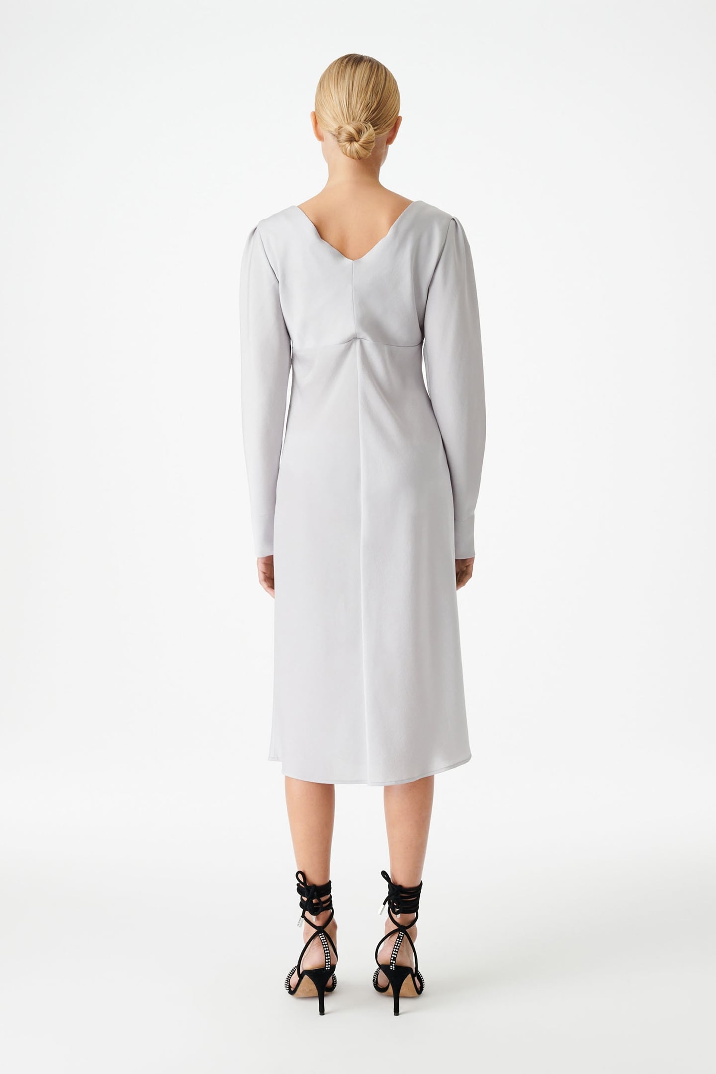 GUYAPI DRESS PEARL GREY 2