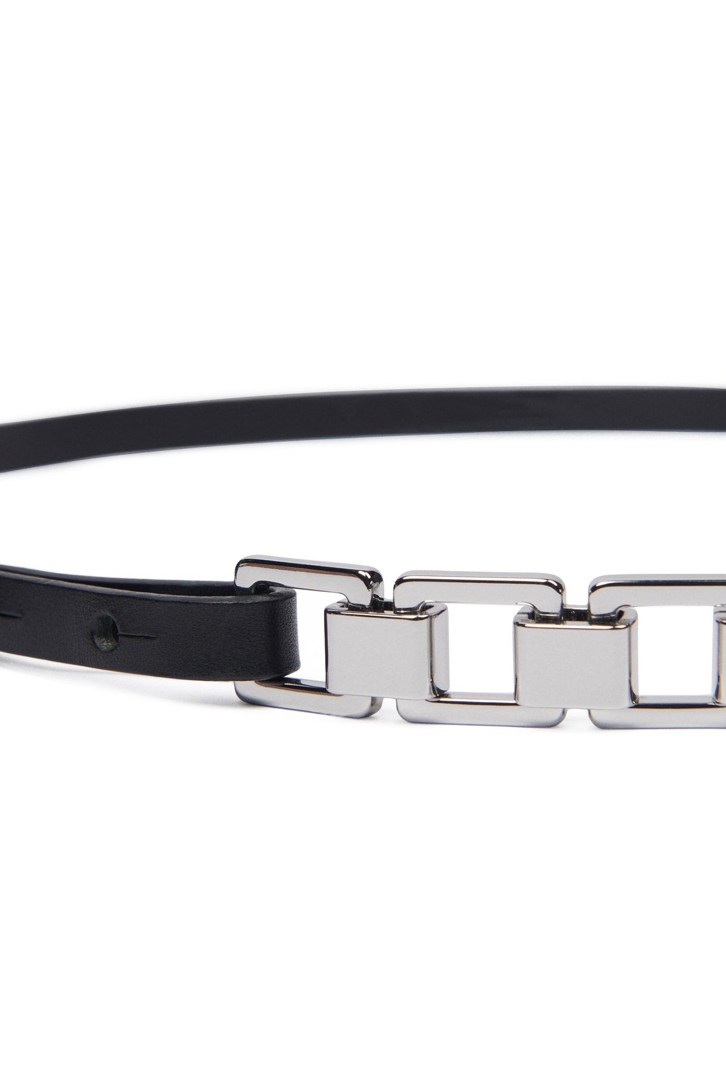 DAISY THIN BELT BLACK 2