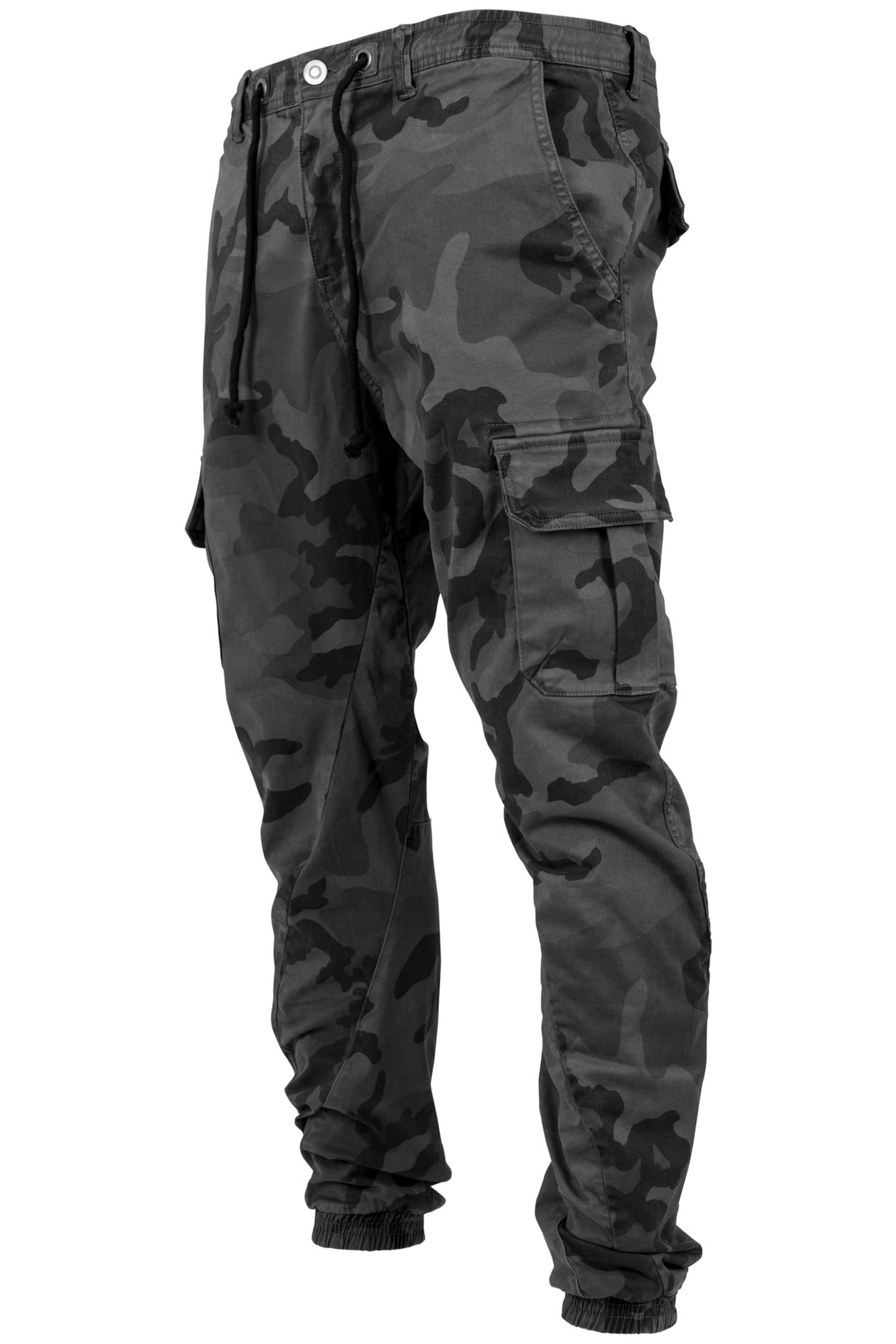 CARGO JOGGING PANTS GREY CAMO 3