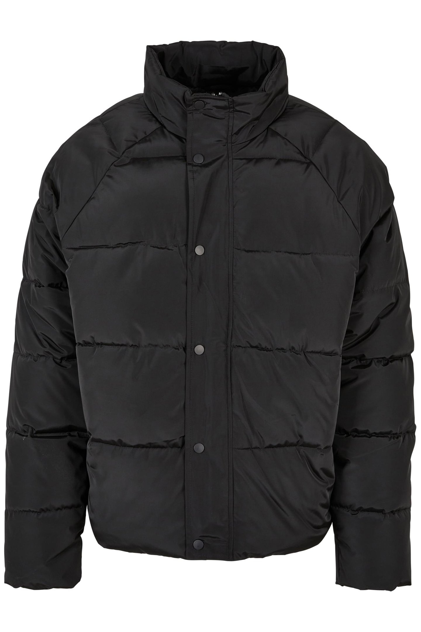RAGLAN PUFFER JACKET BLACK 1