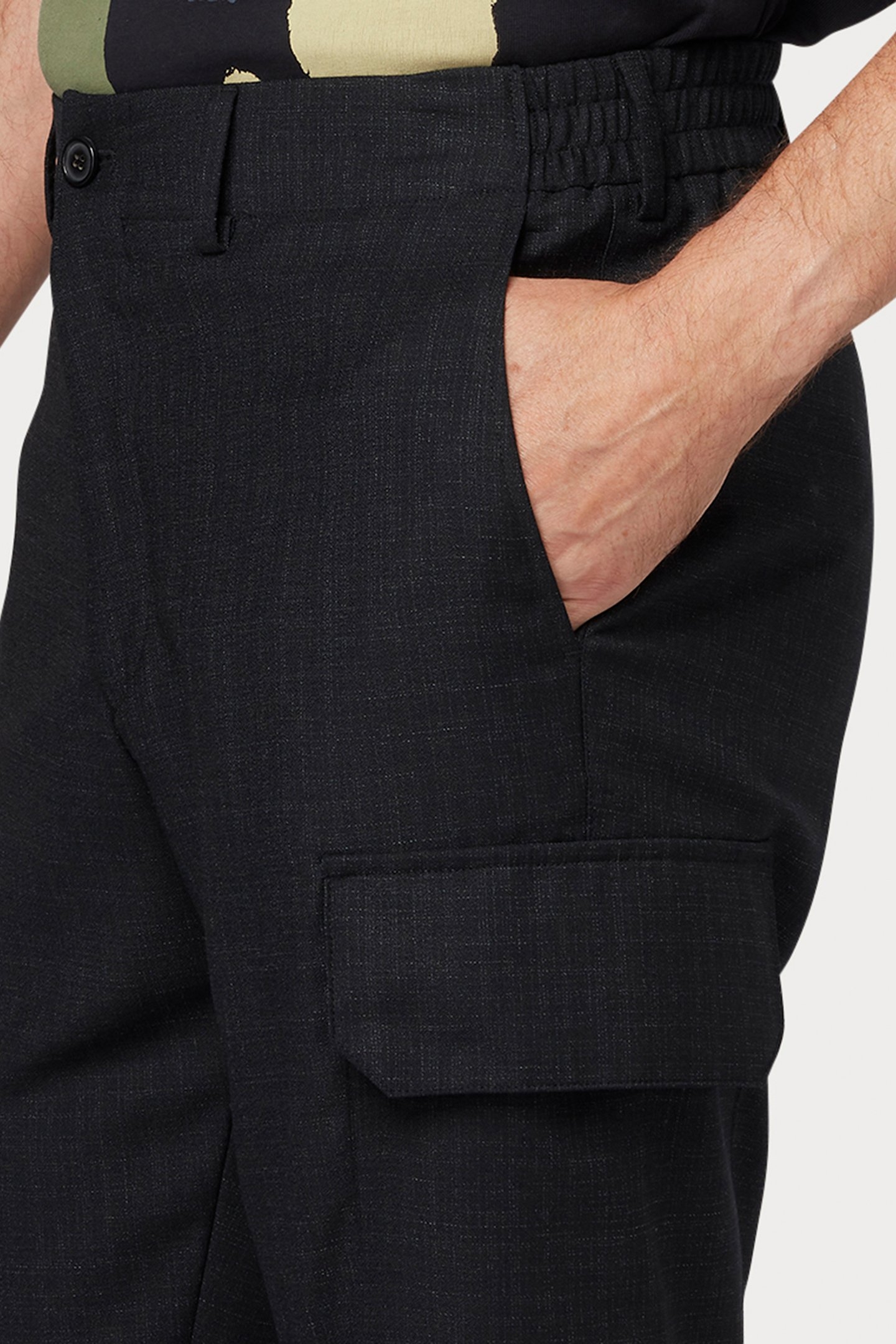 CARGO TROUSER BLACK 3