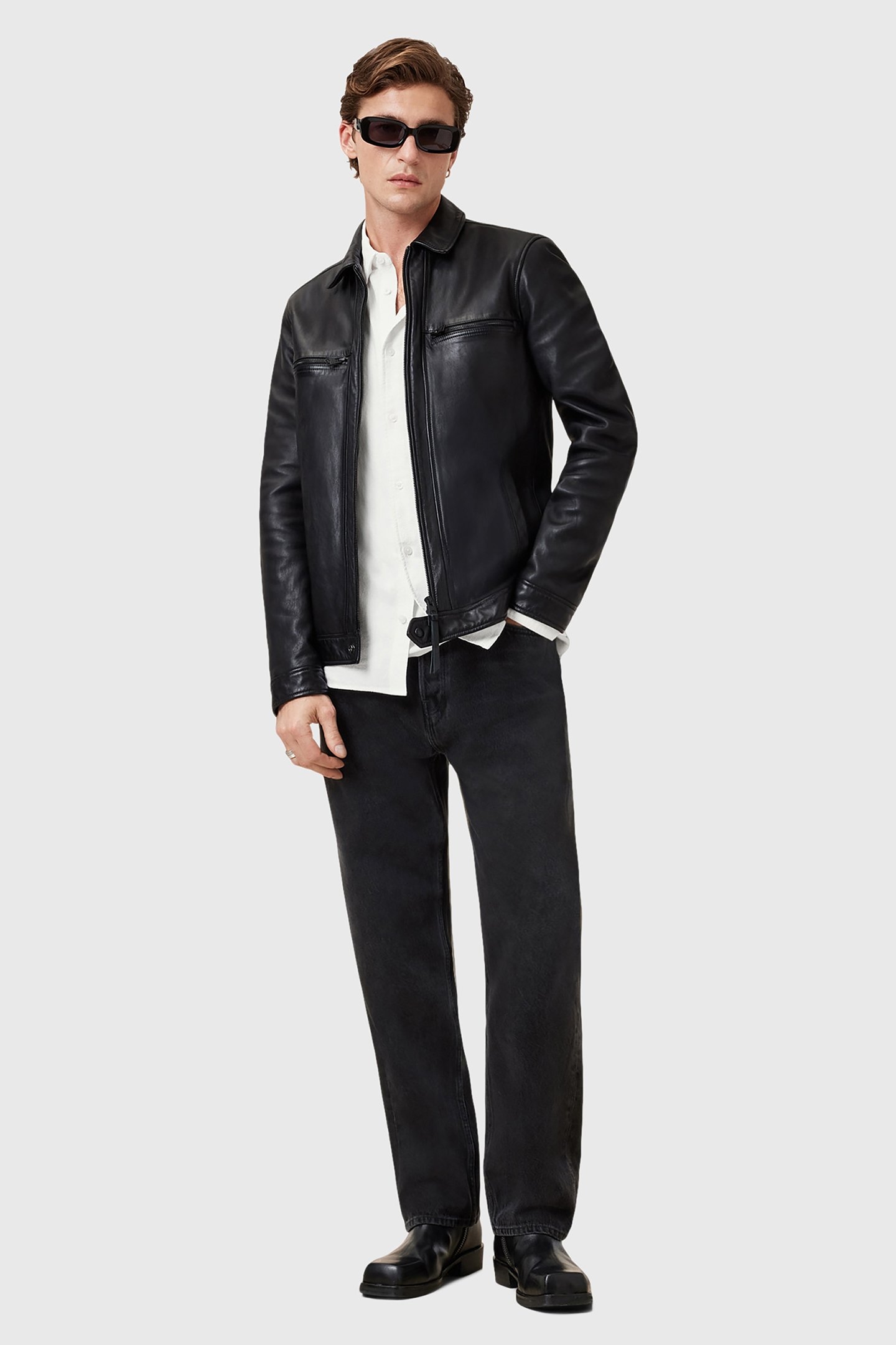 LOVELL LS SHIRT WHITE 4