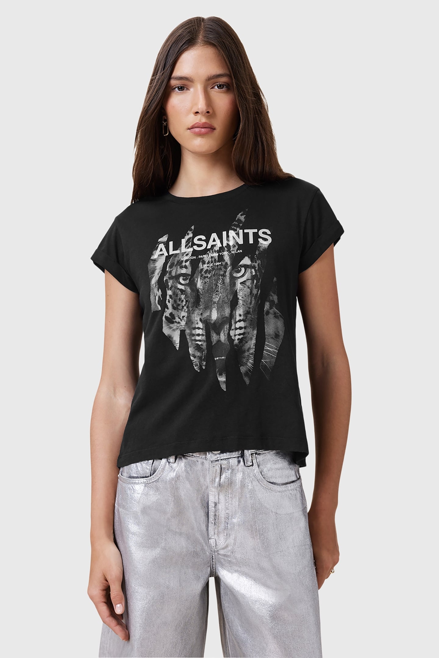 RIPROAR ANNA TEE BLACK 1