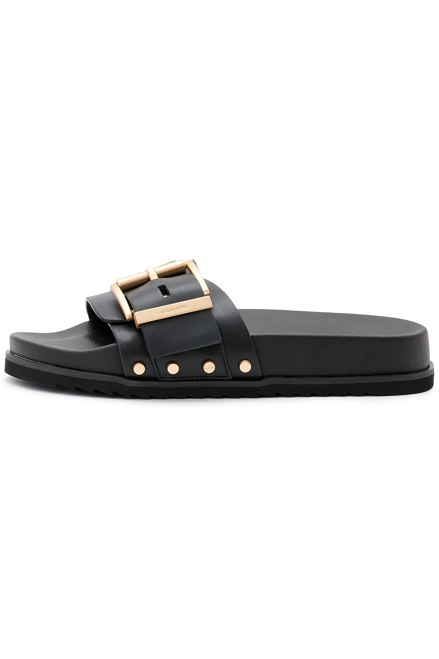 ELLIE STUD SLIDER BLACK 1
