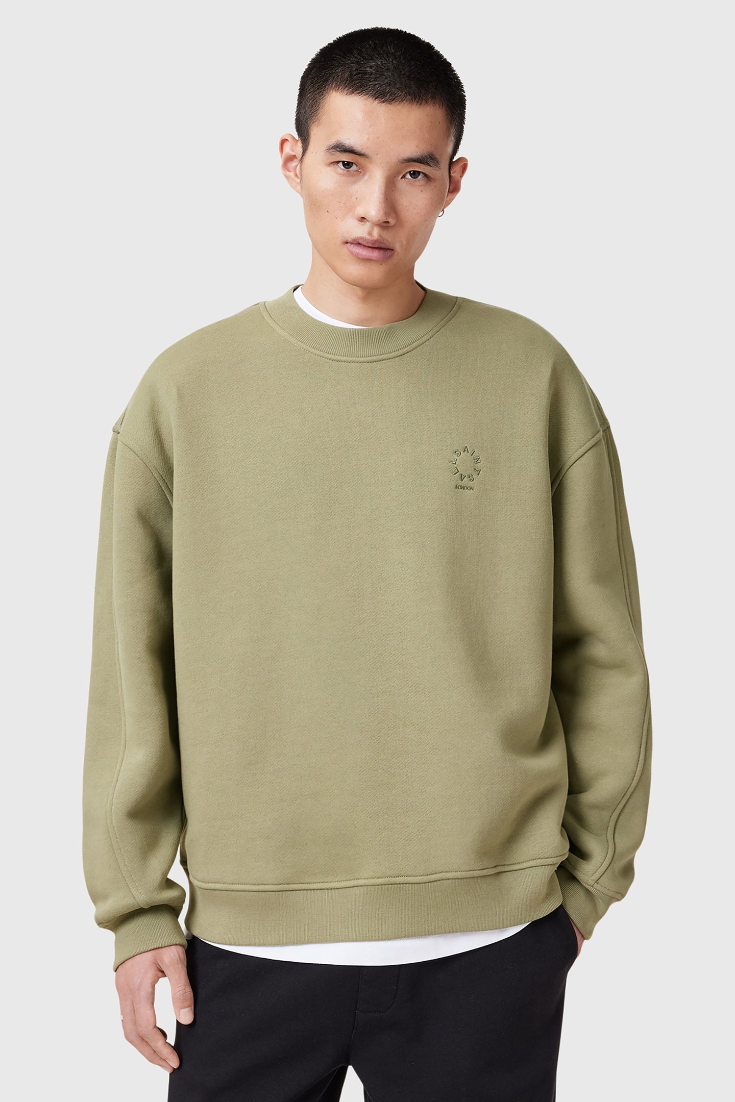 HAVEN CREW LIGHT ASH GREEN 1