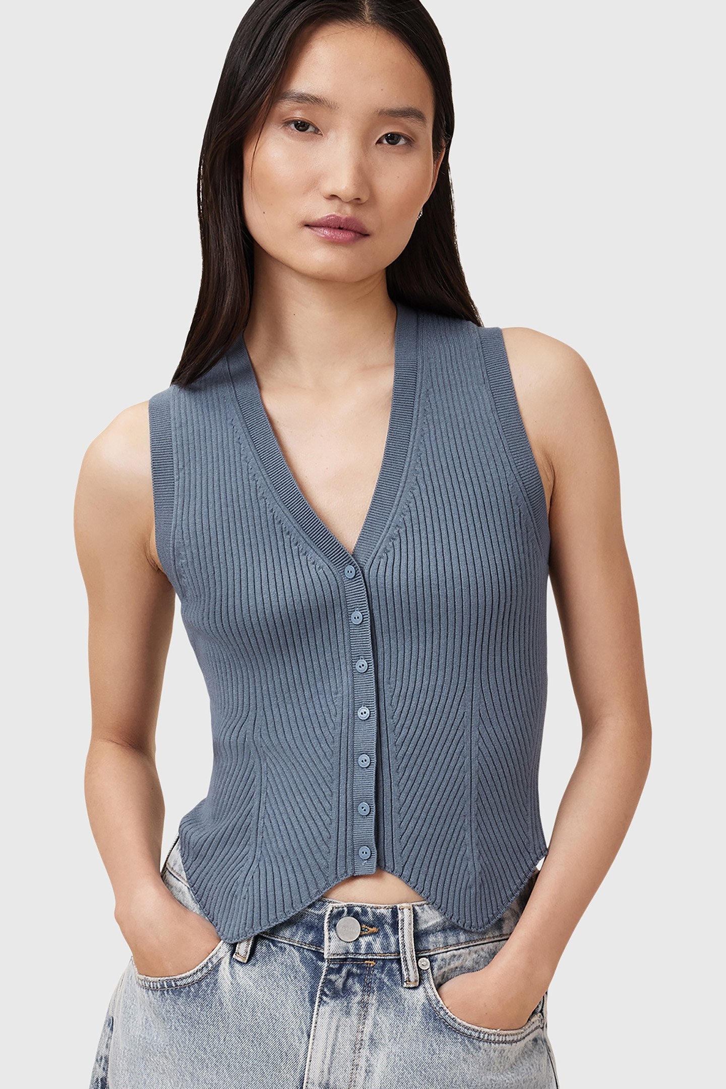 CRUZ WAISTCOAT FLINT GREY 6
