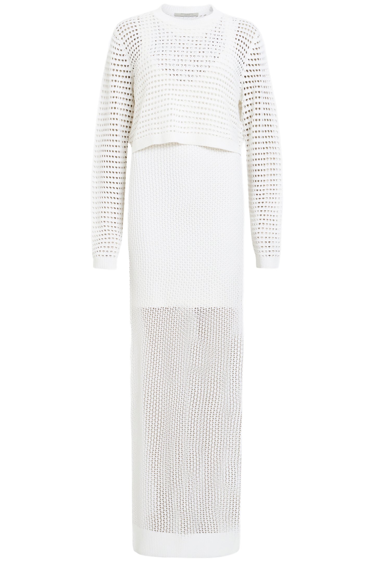 MIRO DRESS CHALK WHITE 3