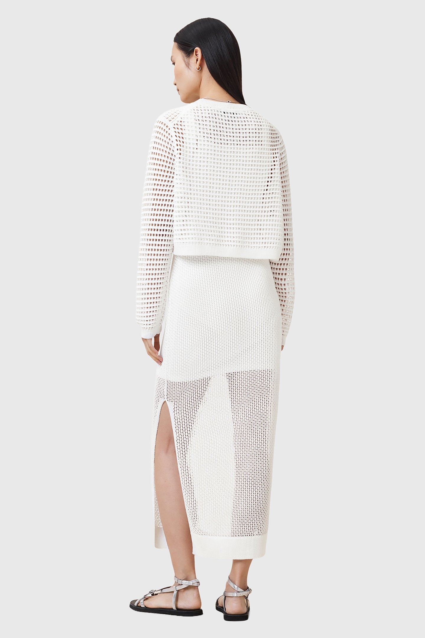 MIRO DRESS CHALK WHITE 2