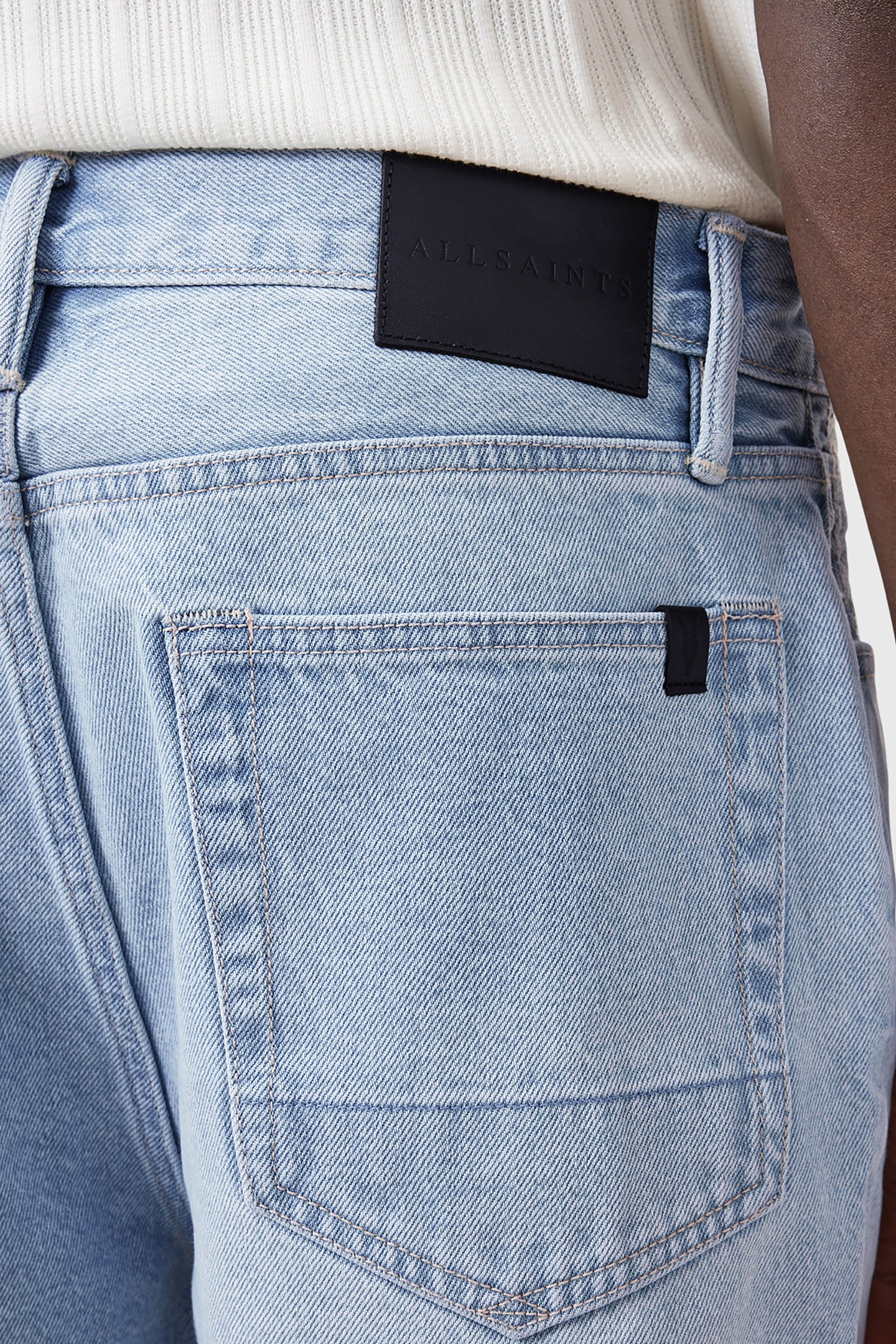 ALVA SHORT PALE INDIGO BLUE 7