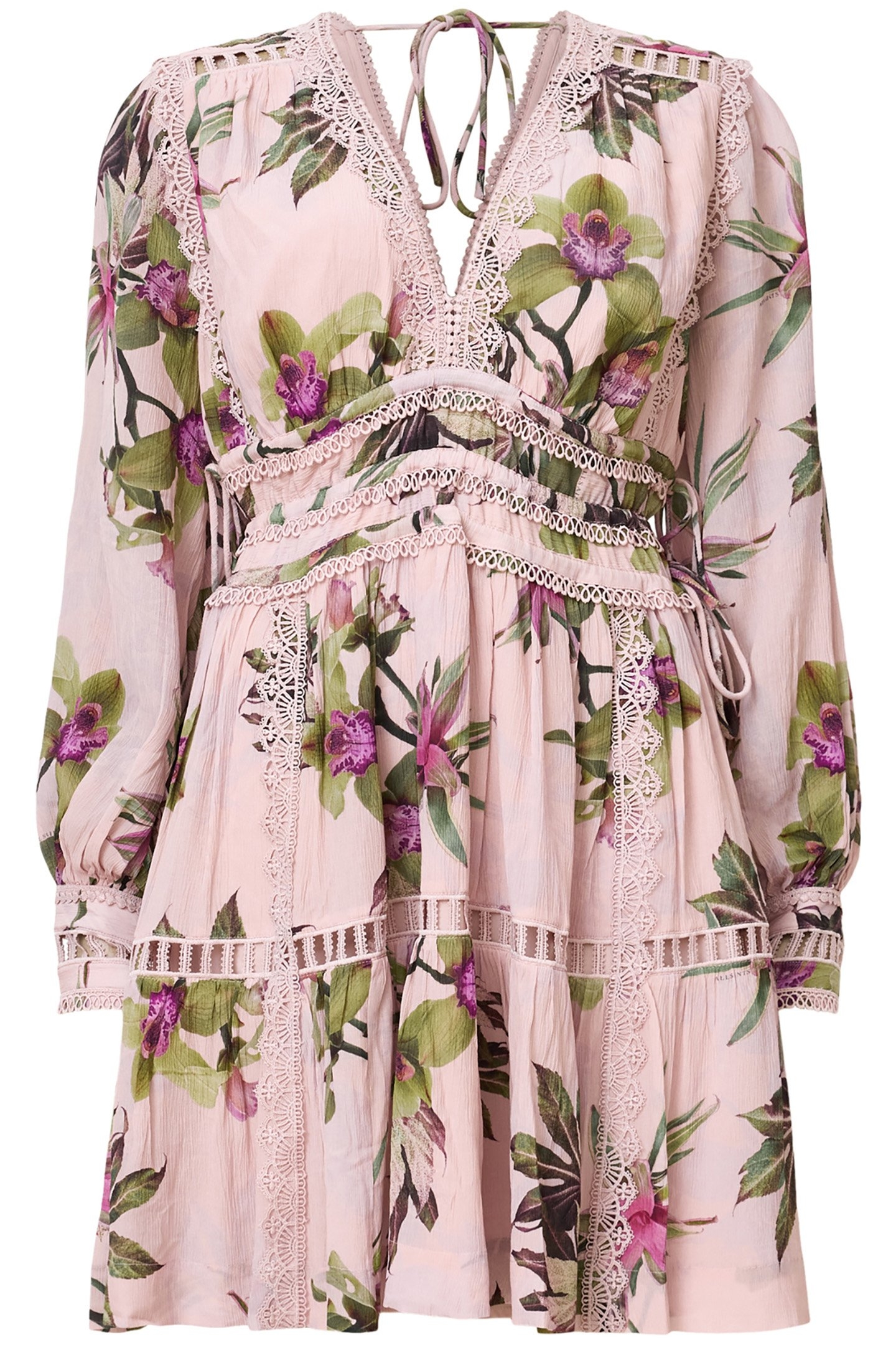 XANTHE LS MINI DRESS ADENA SOFT PINK 4