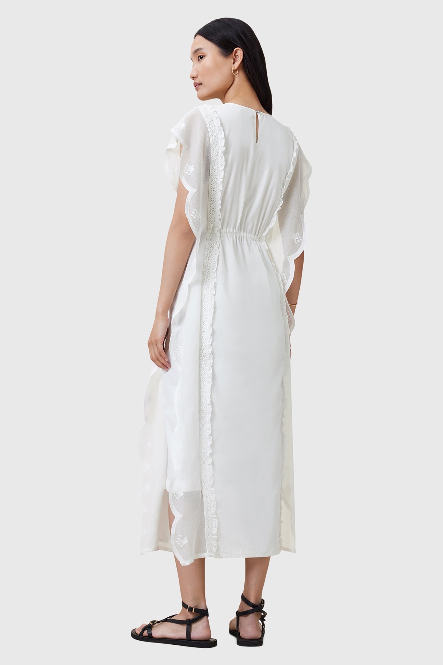 OLA DRESS OFF WHITE 2
